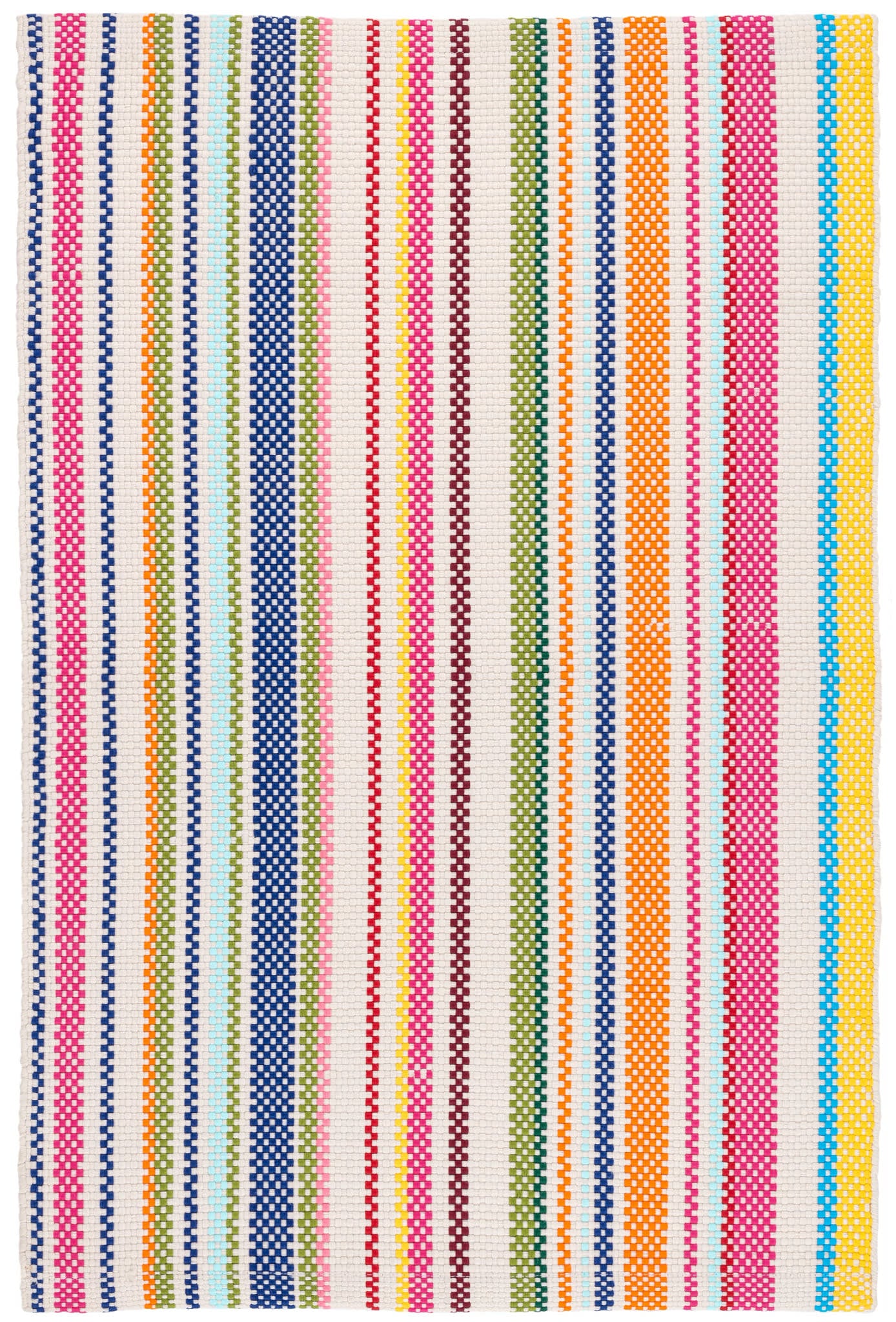 Summer Stripe Handwoven Indoor/Outdoor Rug