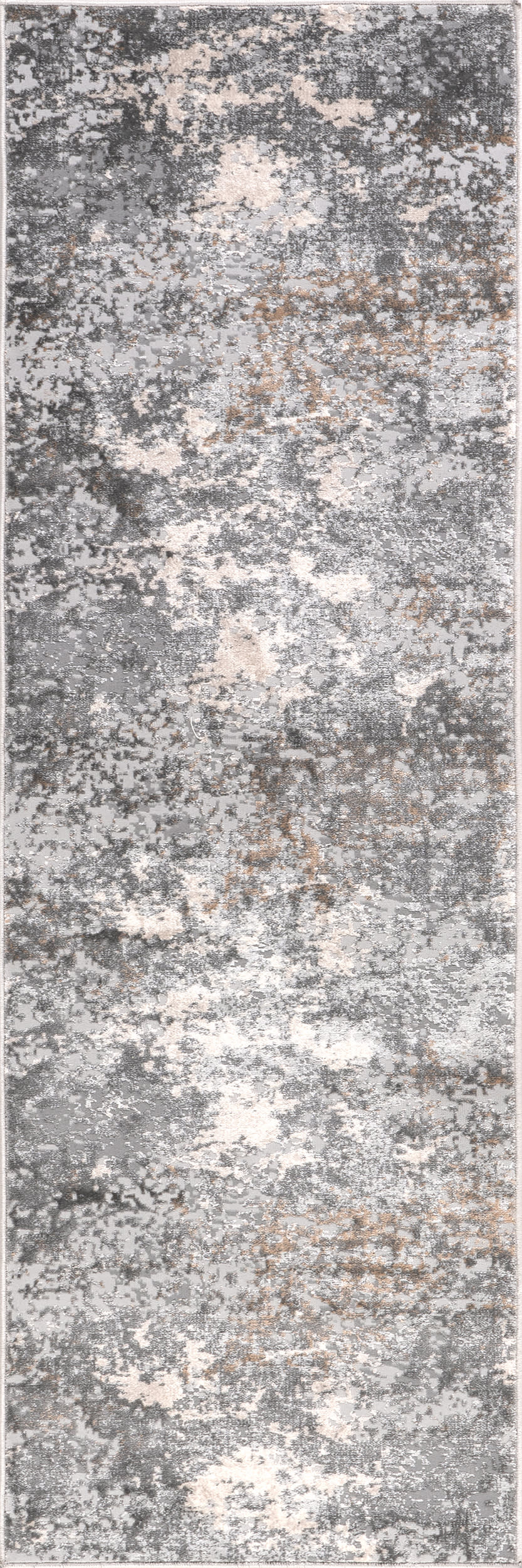 Ricki Mottled Abstract Rug | Grey