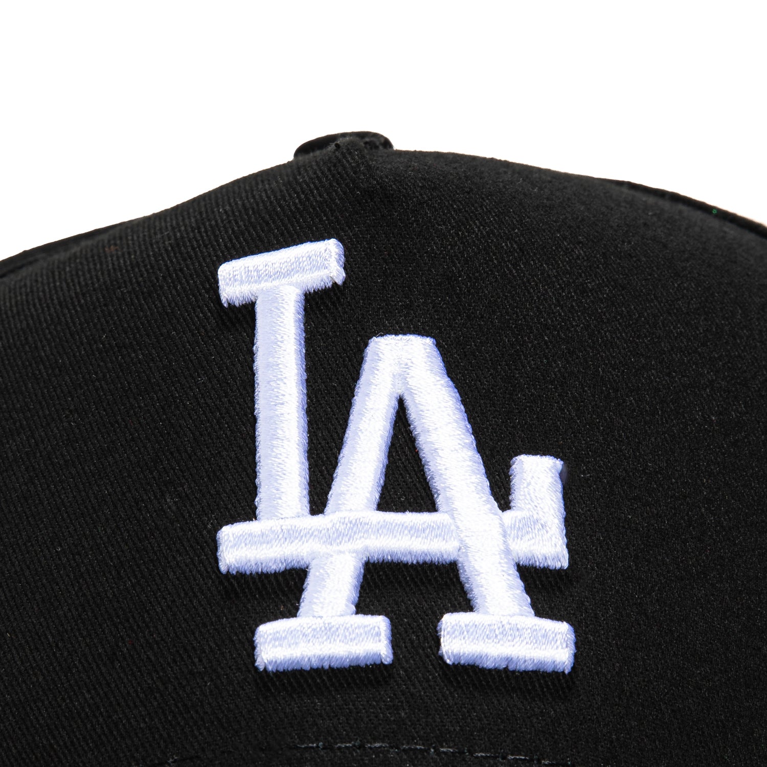 New Era 9Forty A-Frame Los Angeles Dodgers Mexico Flag Patch Snapback Hat - Black, White