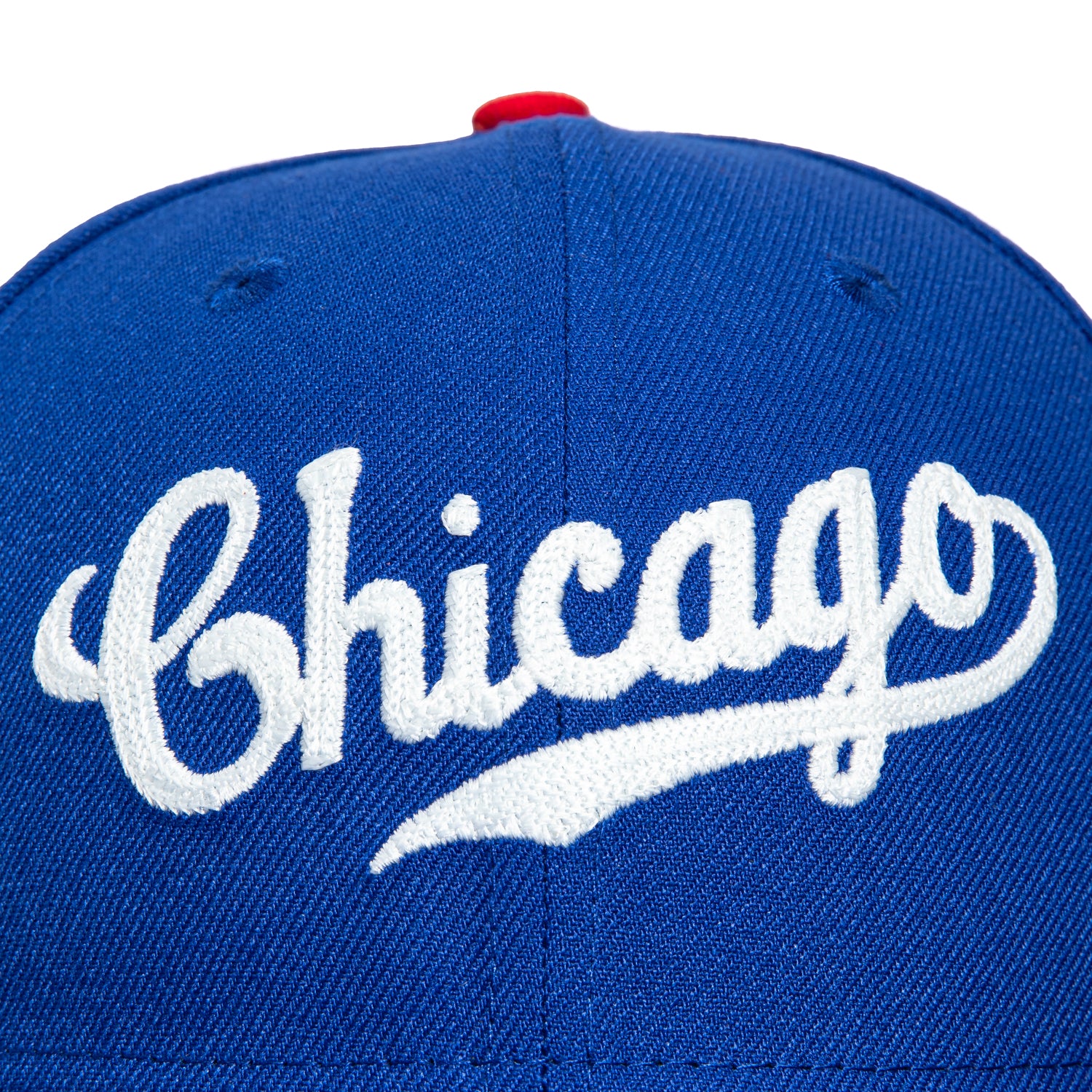 New Era 59Fifty Glow Chain Stitch Chicago Cubs 1908 World Series Patch Hat - Royal