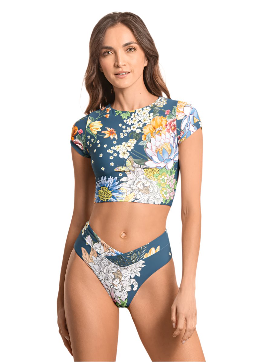 Maaji Romantica Pool Swim Crop Top Bikini Top