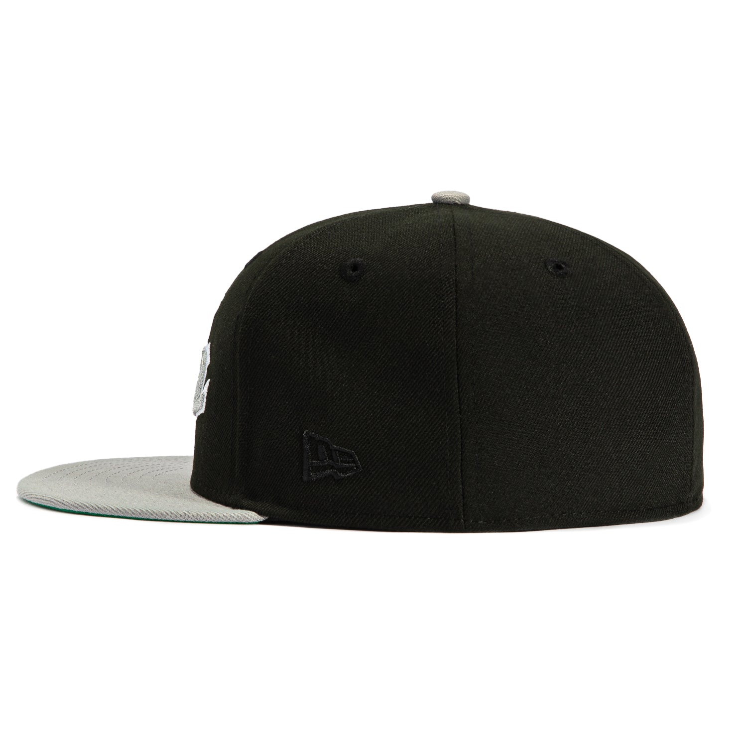 New Era 59Fifty Los Angeles Kings Logo Patch Script Hat - Black, Grey