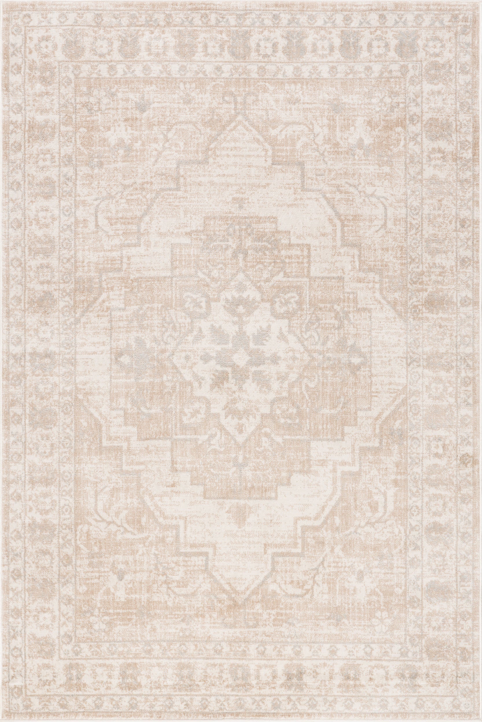 Elisabeth  Medallion Rug | Beige