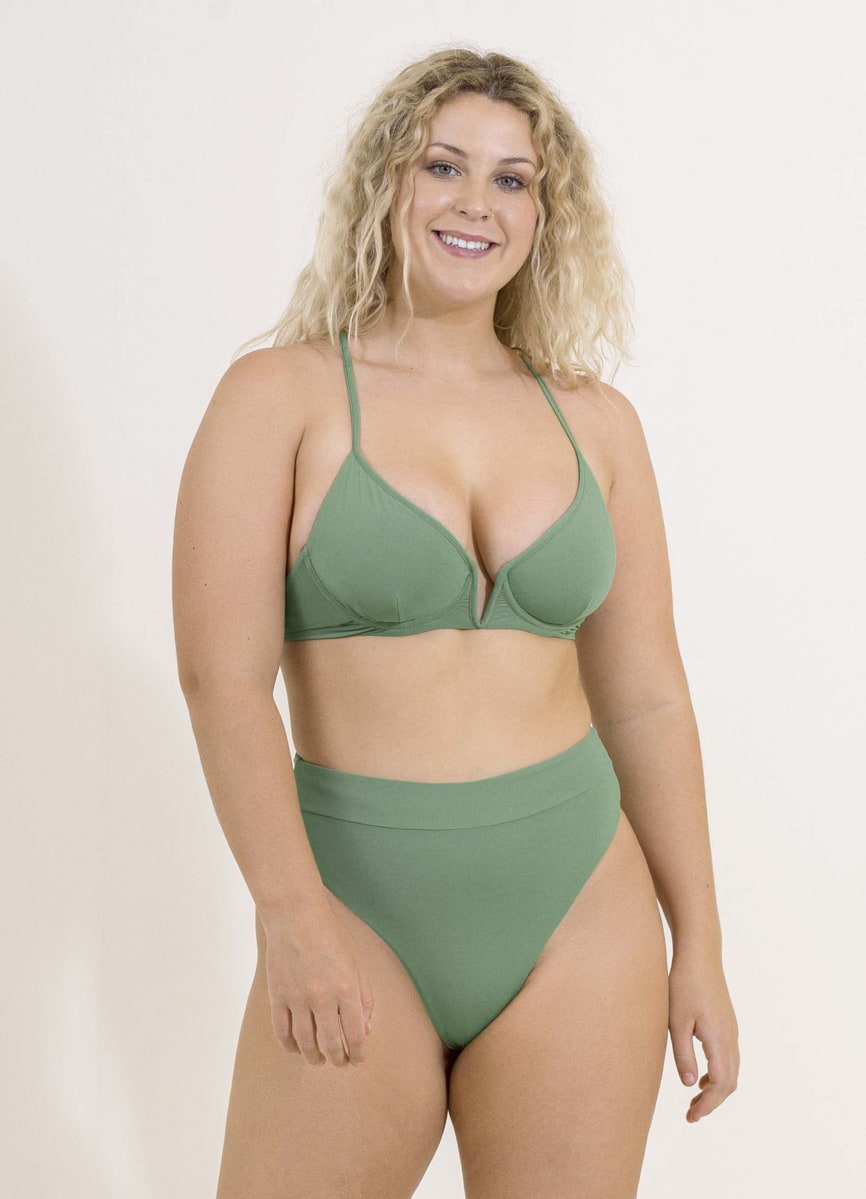 Maaji Jade Green Voila Underwire Bikini Top