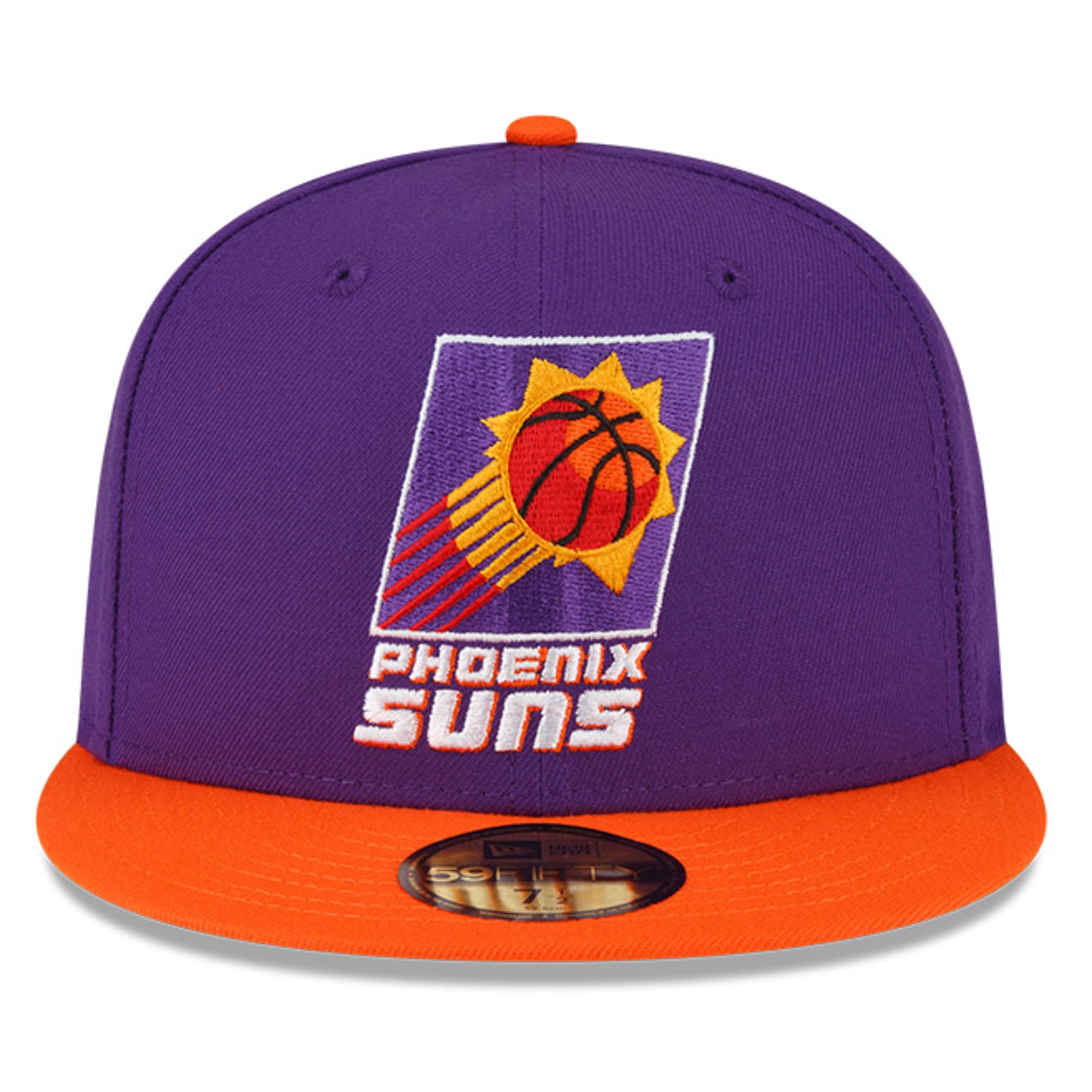 New Era 59Fifty Hardwood Classic Phoenix Suns Hat - Purple, Orange