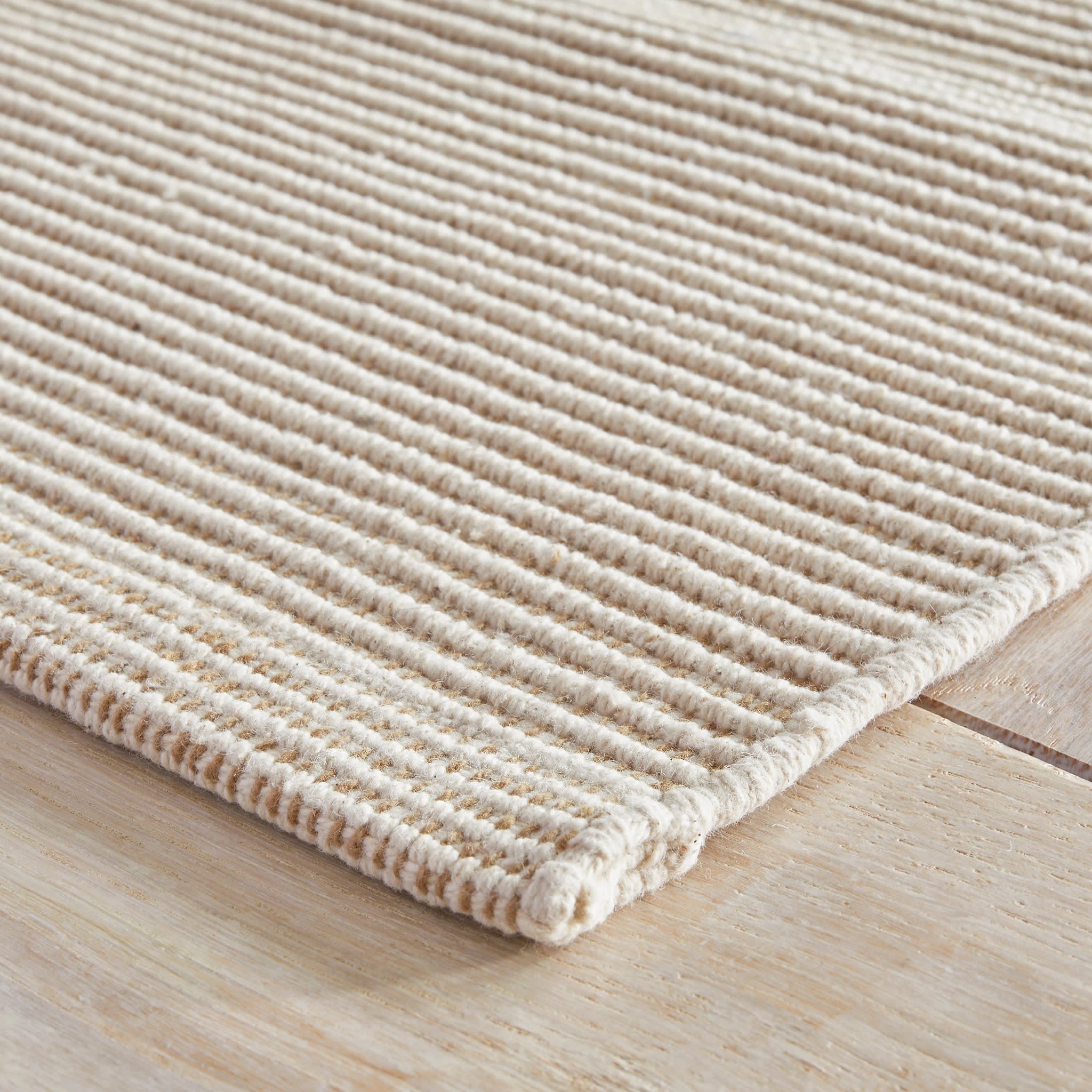 Haverhill Natural Handwoven Cotton Rug