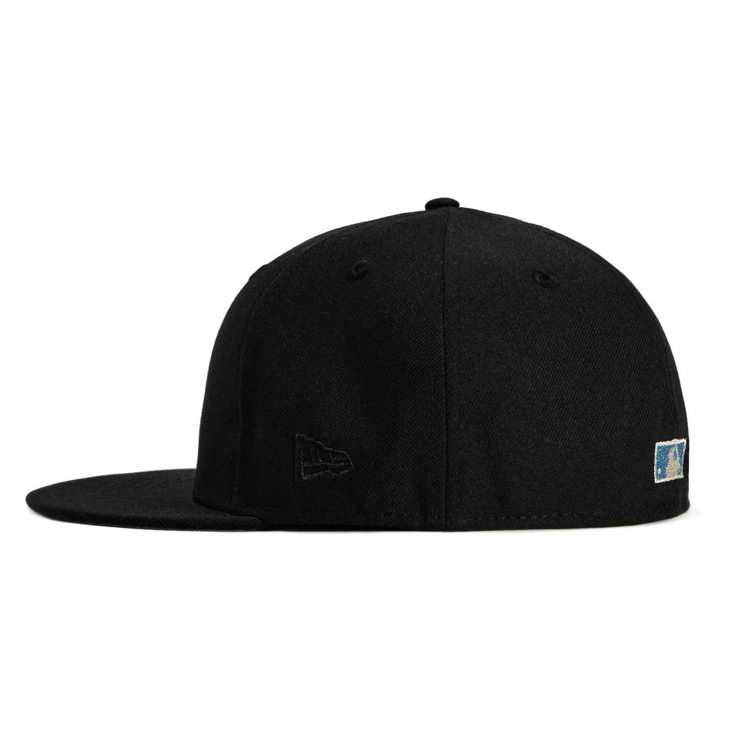 New Era 59Fifty Arizona Diamondbacks Inaugural Patch Upside Down Hat - Black, Light Blue, Metallic Silver