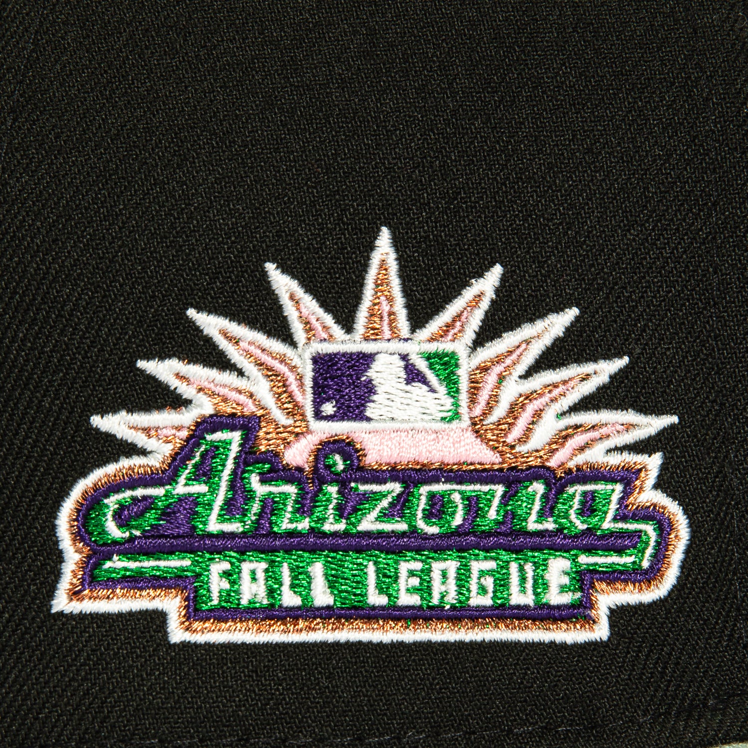 New Era 59Fifty Surprise Saguaros Arizona Fall League Patch Hat - Black, Everest Green