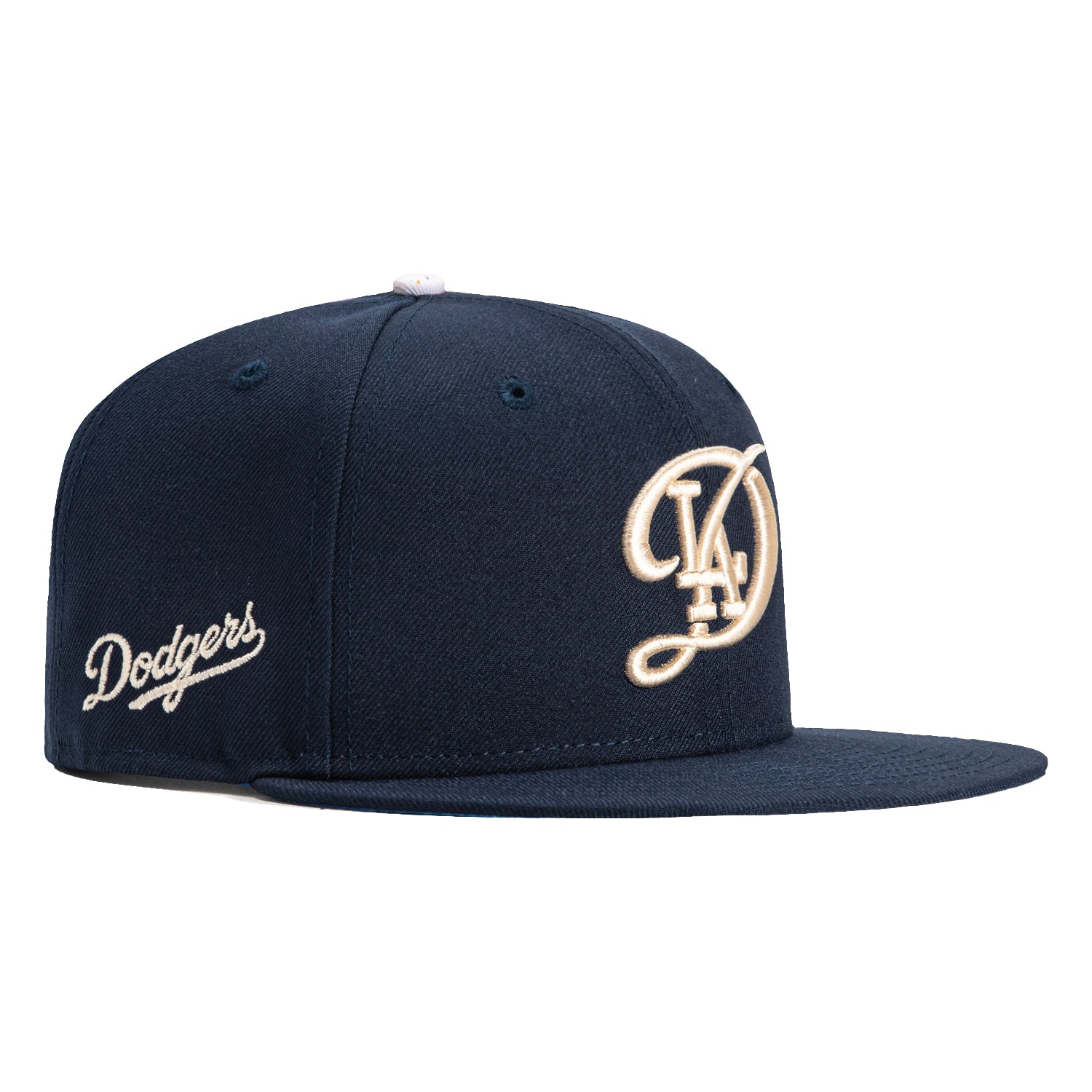 New Era 59fifty Los Angeles Dodgers Logo Patch City Connect Hat - Navy