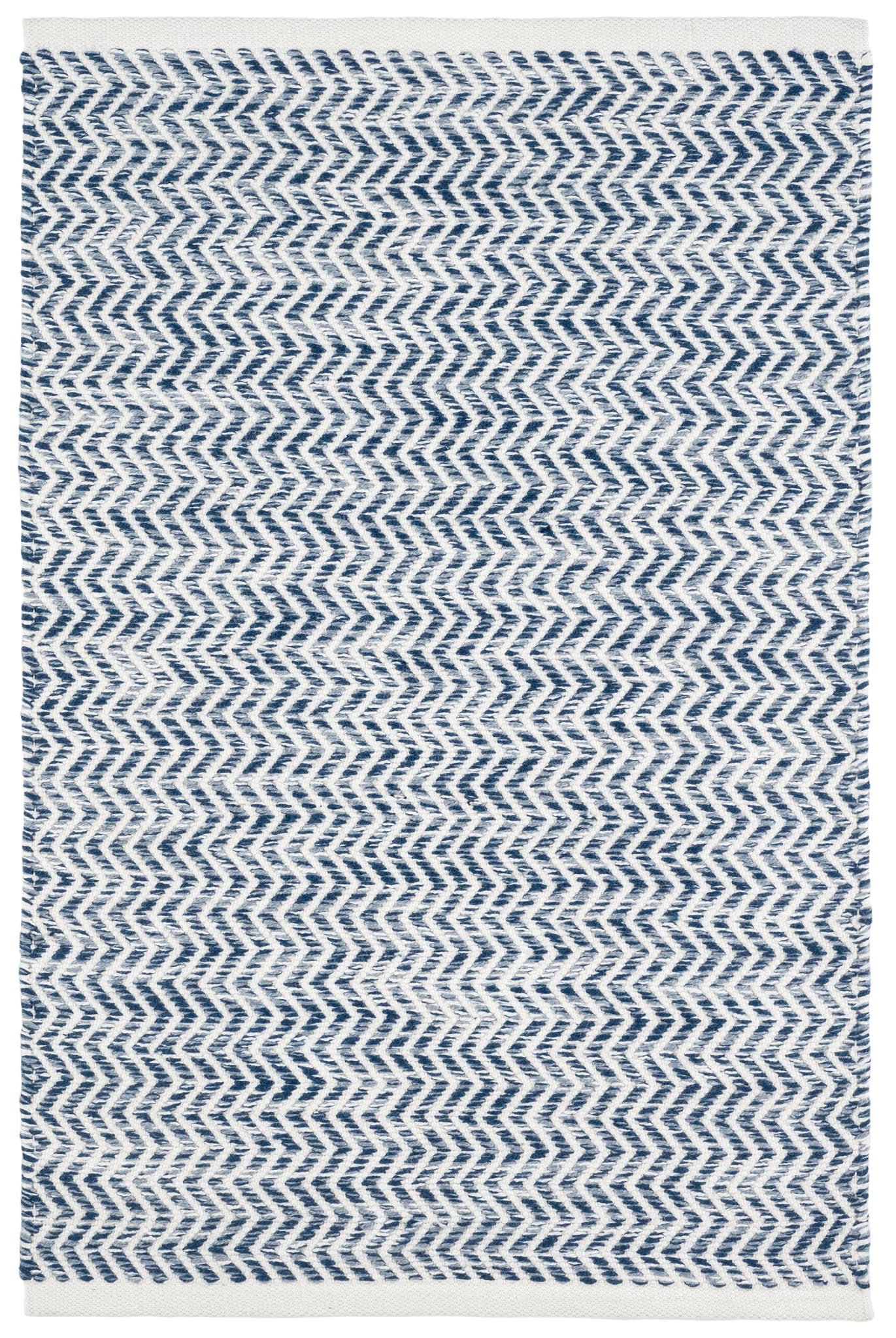 Coastal Blue Handwoven Indoor/Outdoor Rug