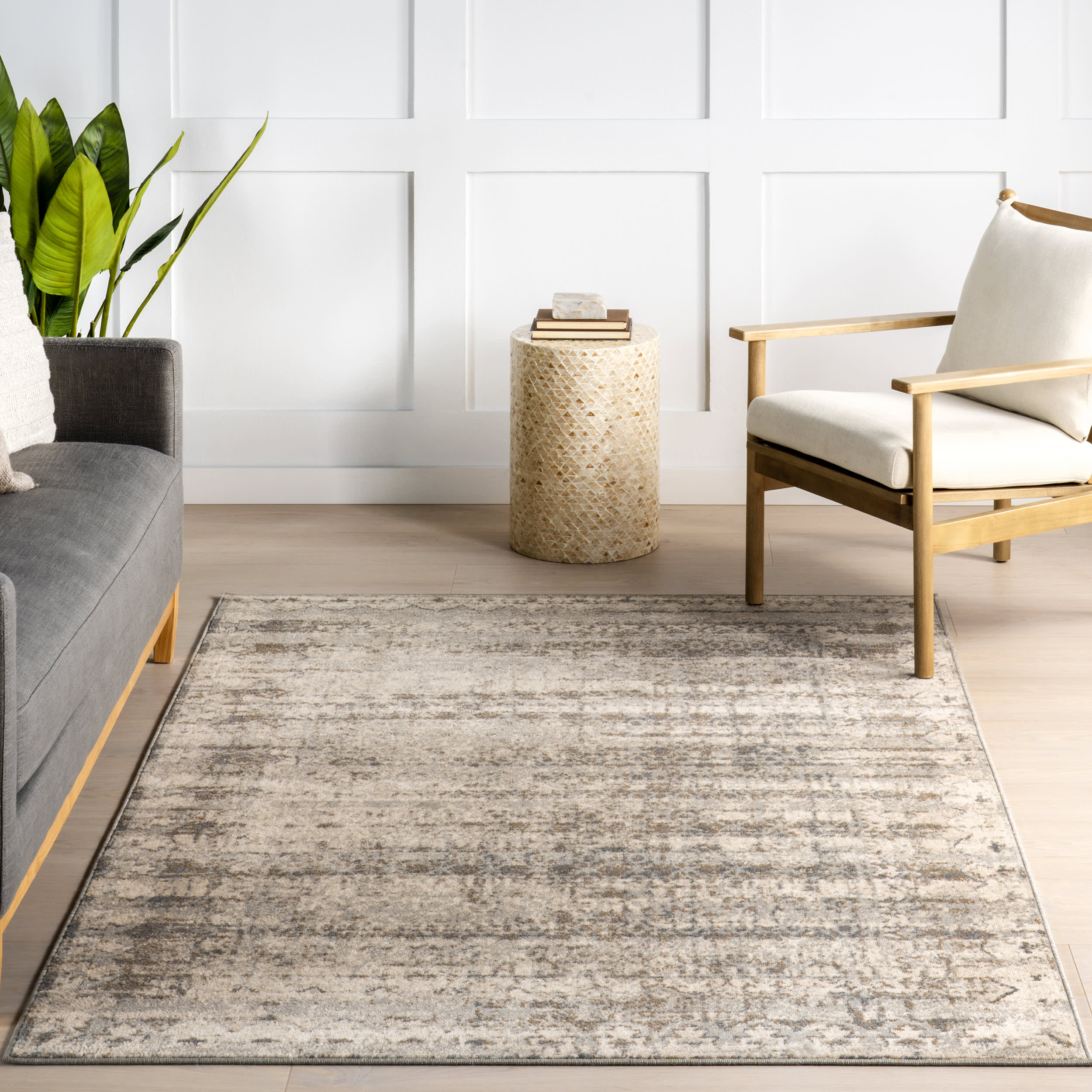 Sanya Vintage Rug | Beige