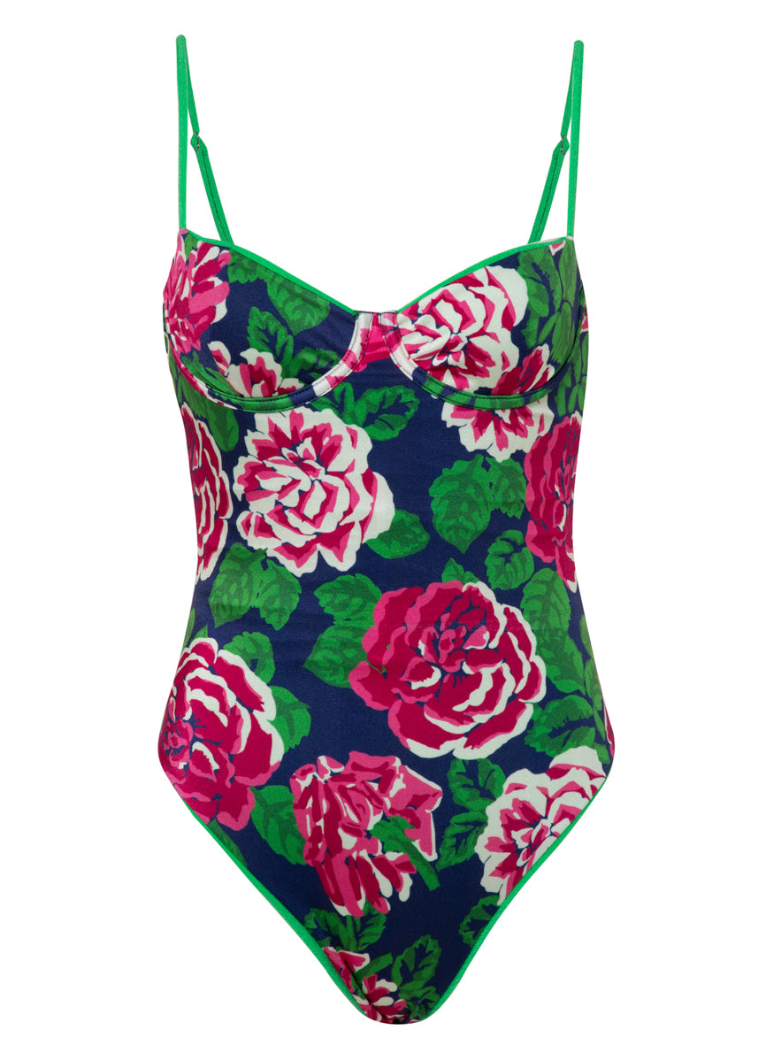 Maaji Parakeet Green Cuba Underwire One Piece