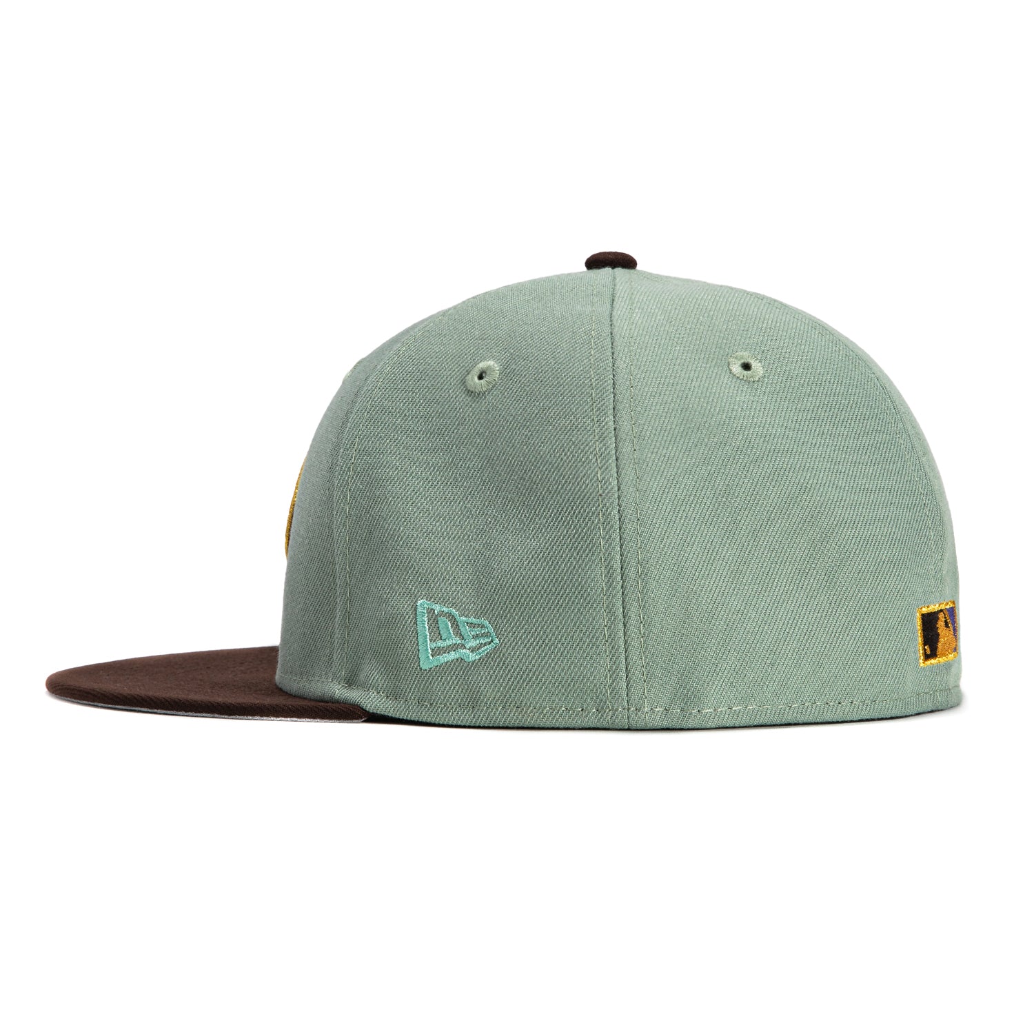 New Era 59Fifty Arizona Diamondbacks Inaugural Patch D Hat - Everest Green, Brown, Green, Metallic Gold