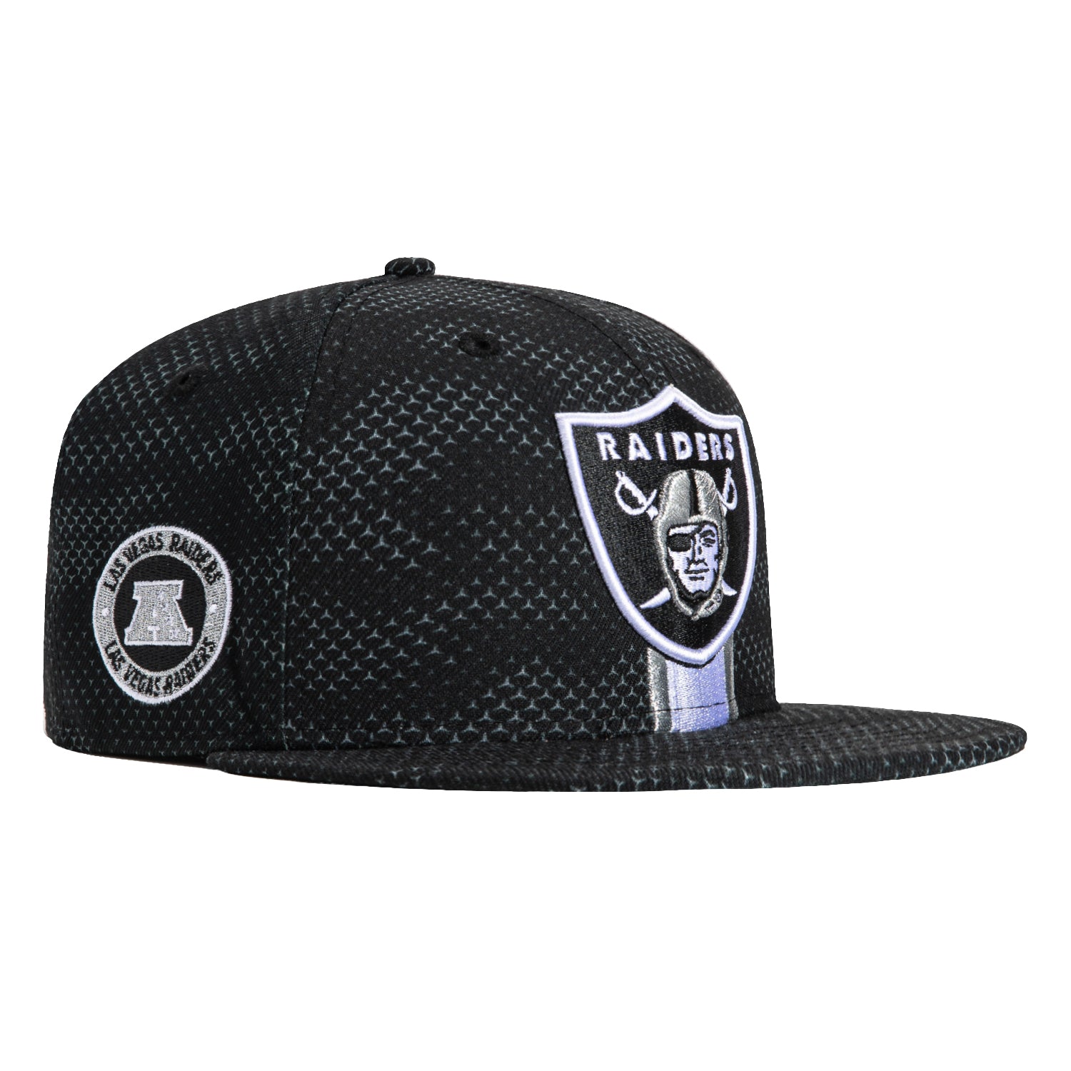 New Era 59Fifty 2024 Sideline Las Vegas Raiders American League Patch Hat - Black