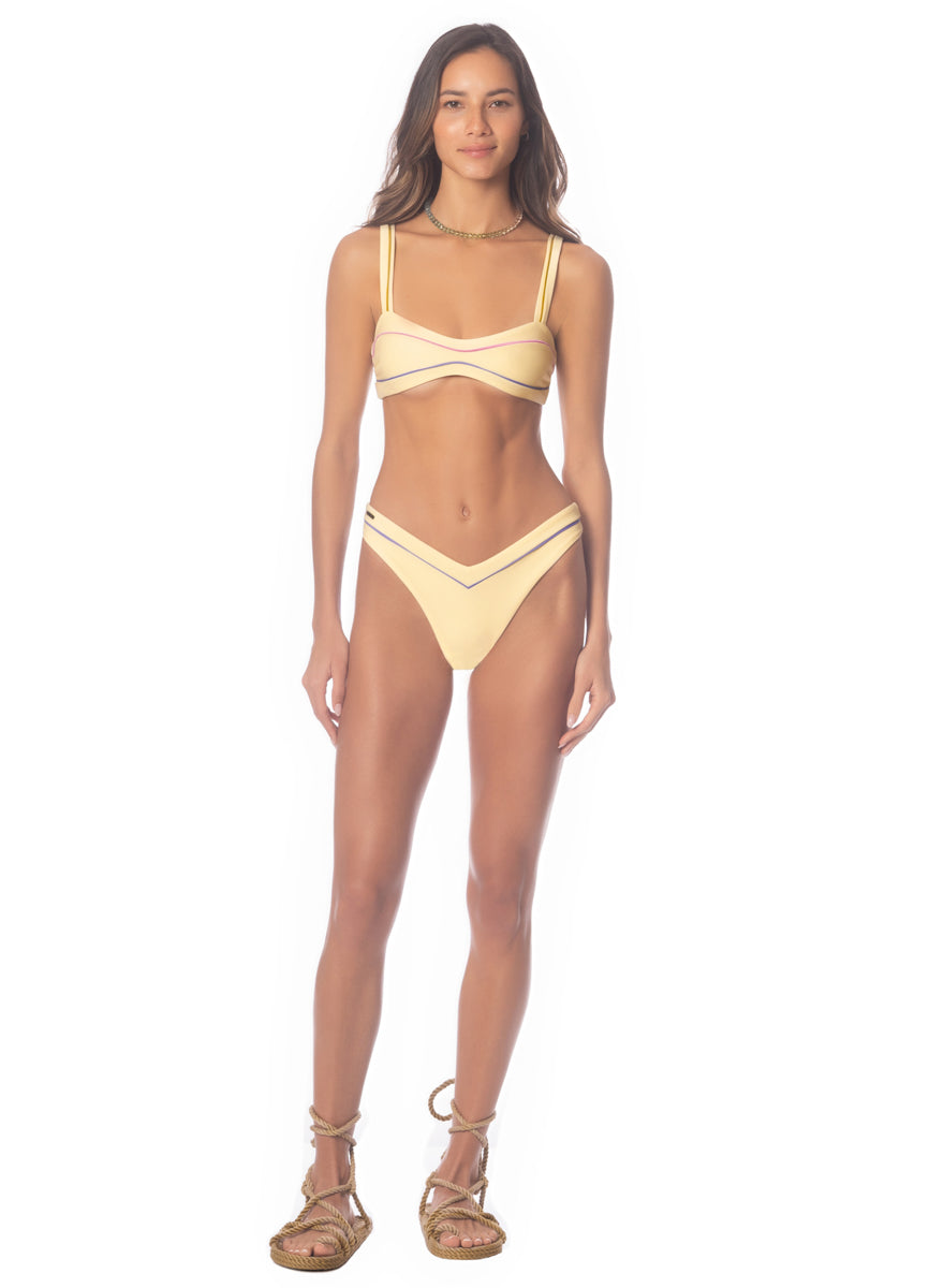 Maaji Panacota Headhunter Sporty Bralette Bikini Top