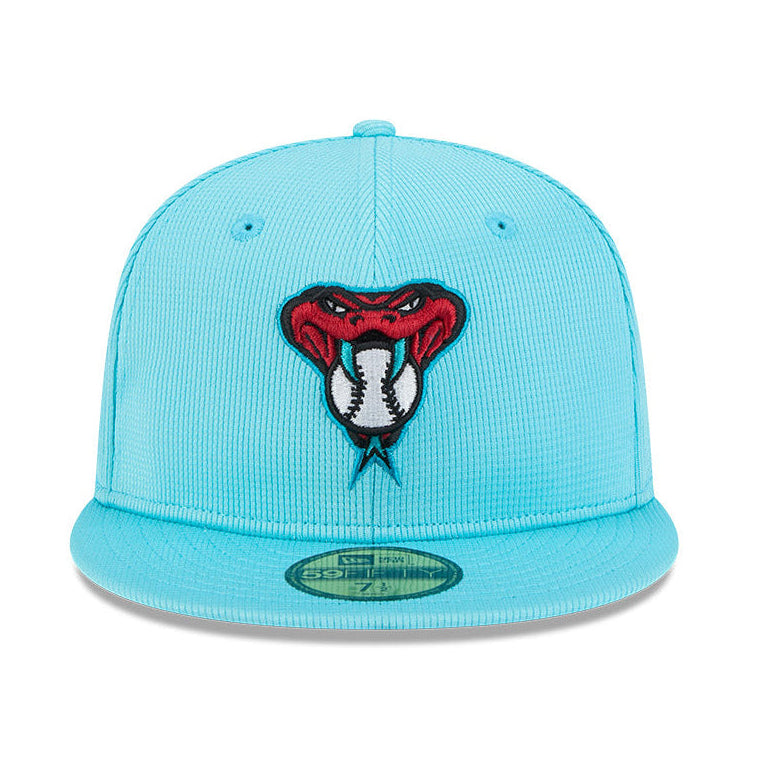 New Era 59Fifty Arizona Diamondbacks 2025 Spring Training Patch Hat - Teal