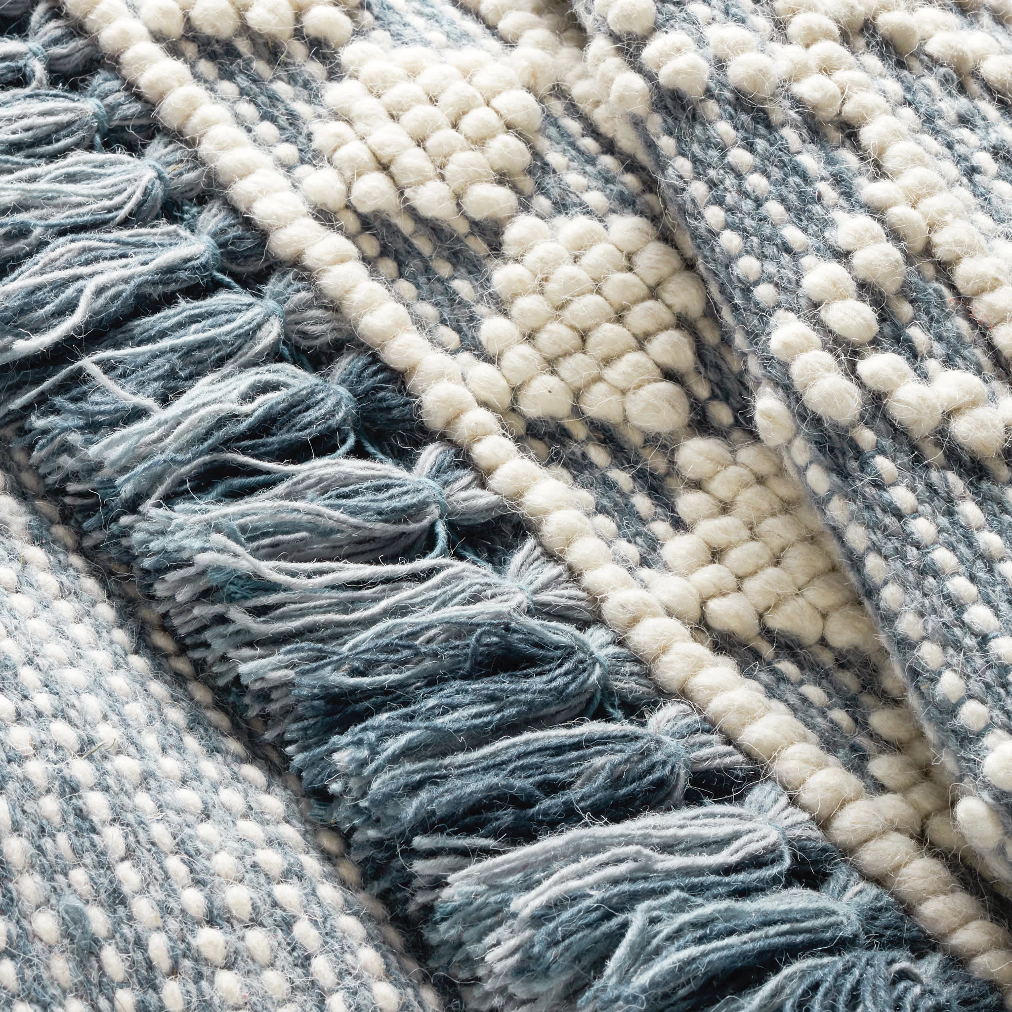 Pembrook Blue Handwoven Wool Rug