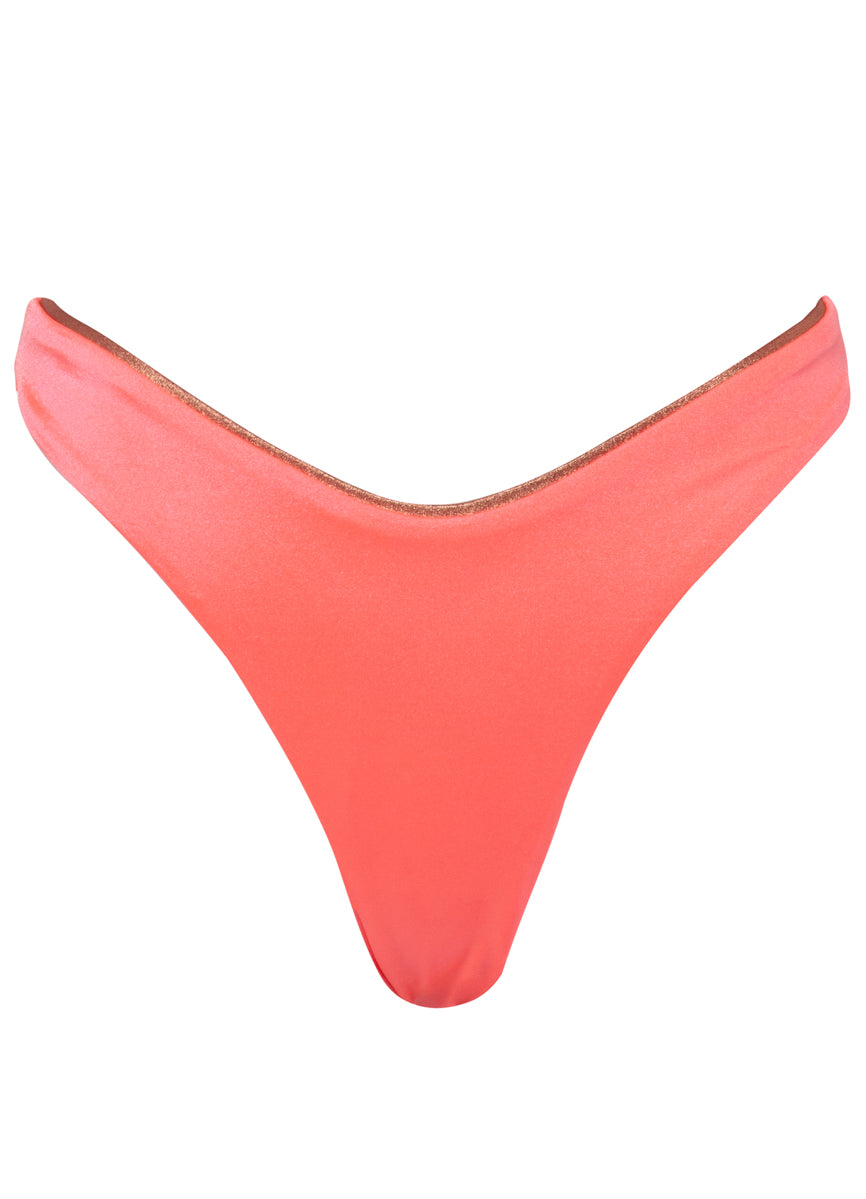 Maaji Cerise Splendour Regular Rise Thin Side Bikini Bottom