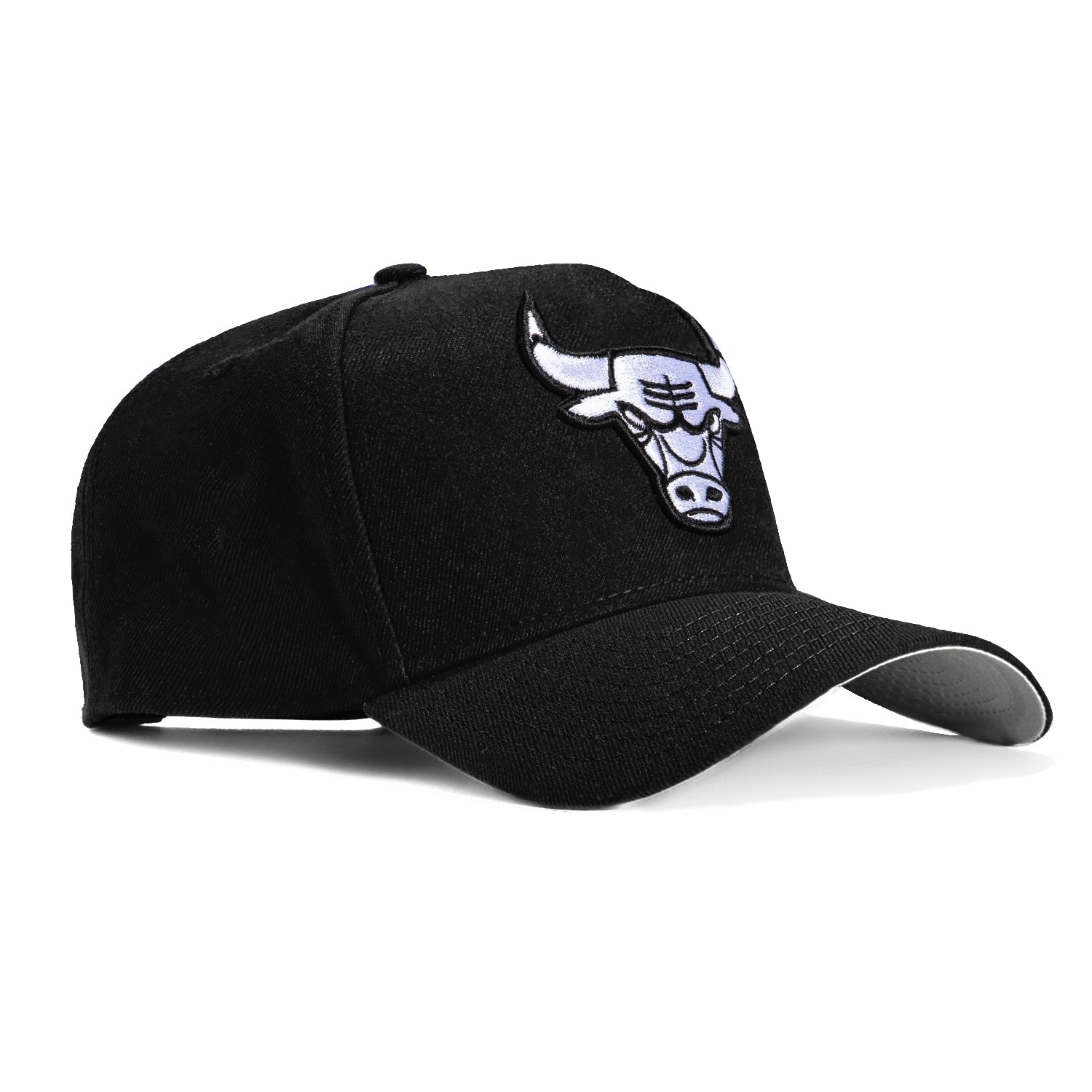 New Era 9Forty A-Frame Chicago Bulls Snapback Hat - Black, White