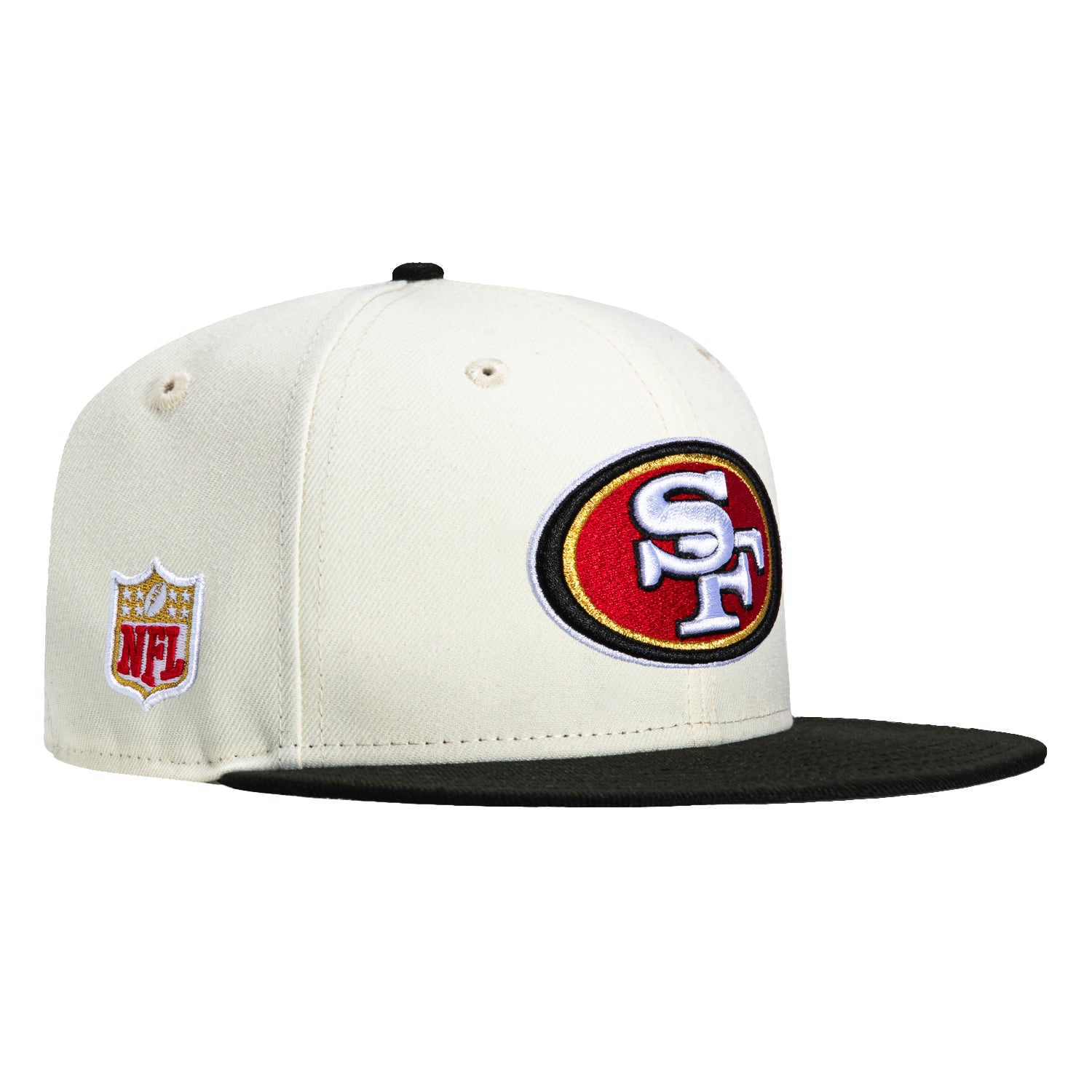 New Era 9Fifty San Francisco 49ers OTC Snapback Hat - White, Black