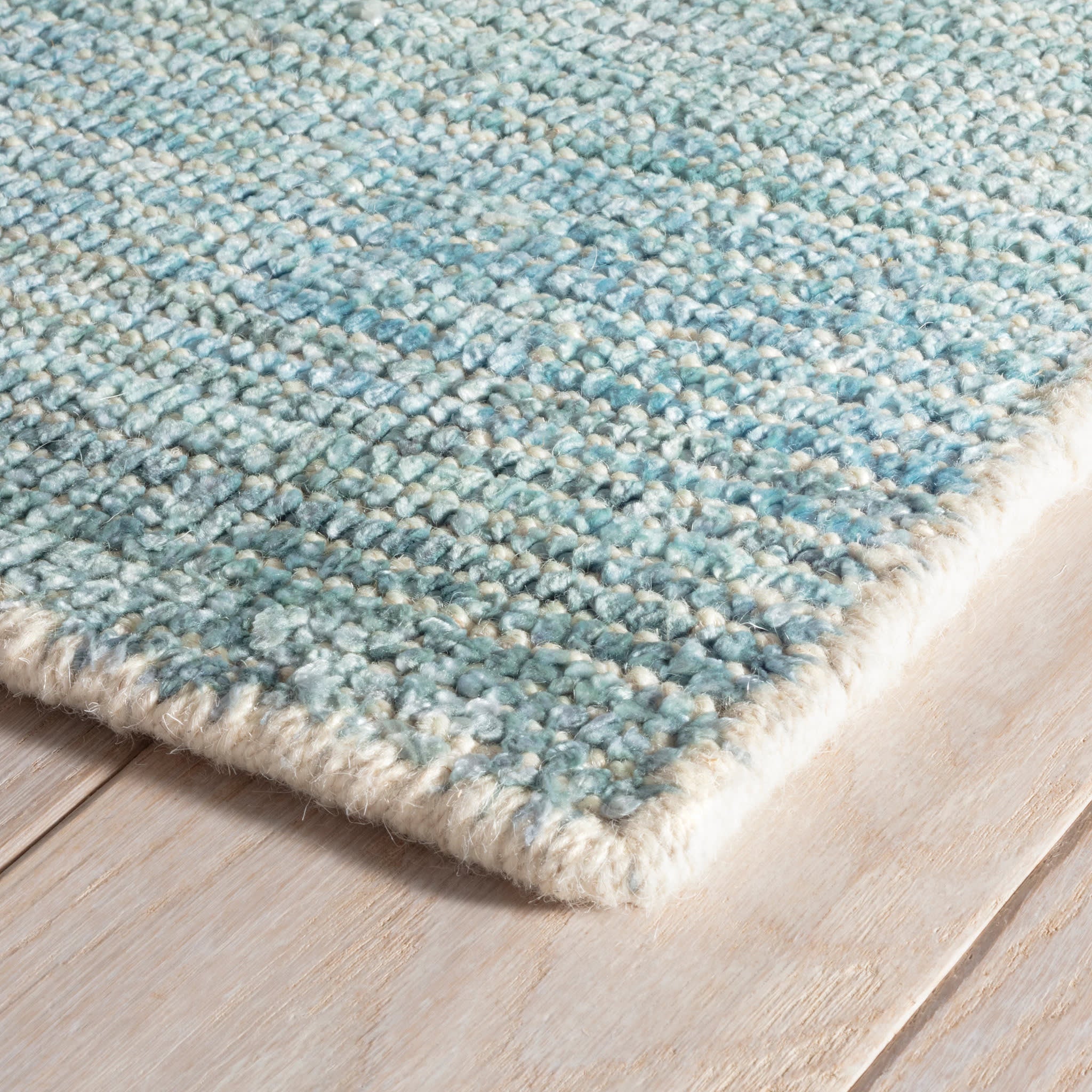 Sky Moon Handwoven Cotton/Viscose Rug