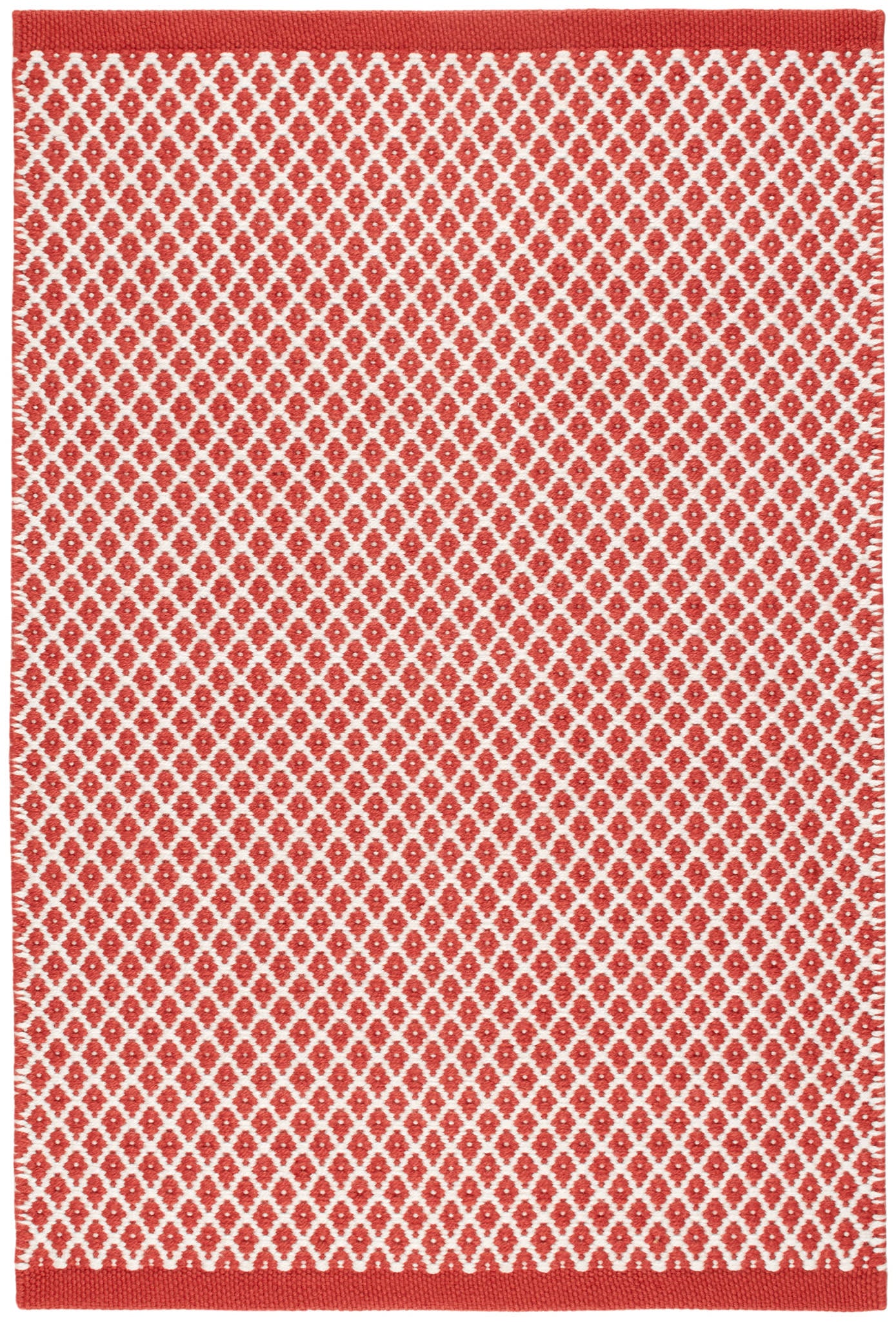 Mainsail Red Handwoven Indoor/Outdoor Rug