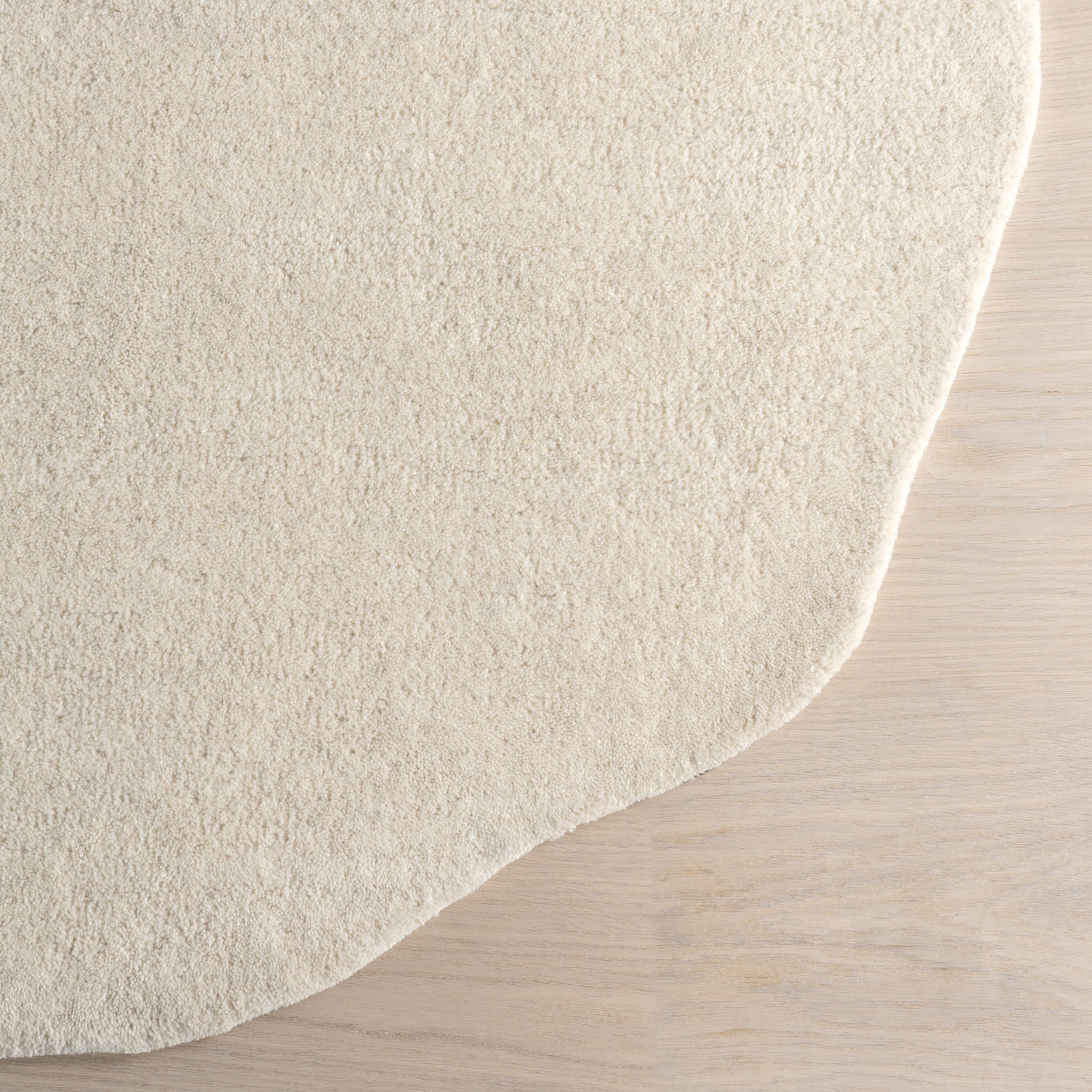 Annapurna Abstract Wool Rug | Ivory