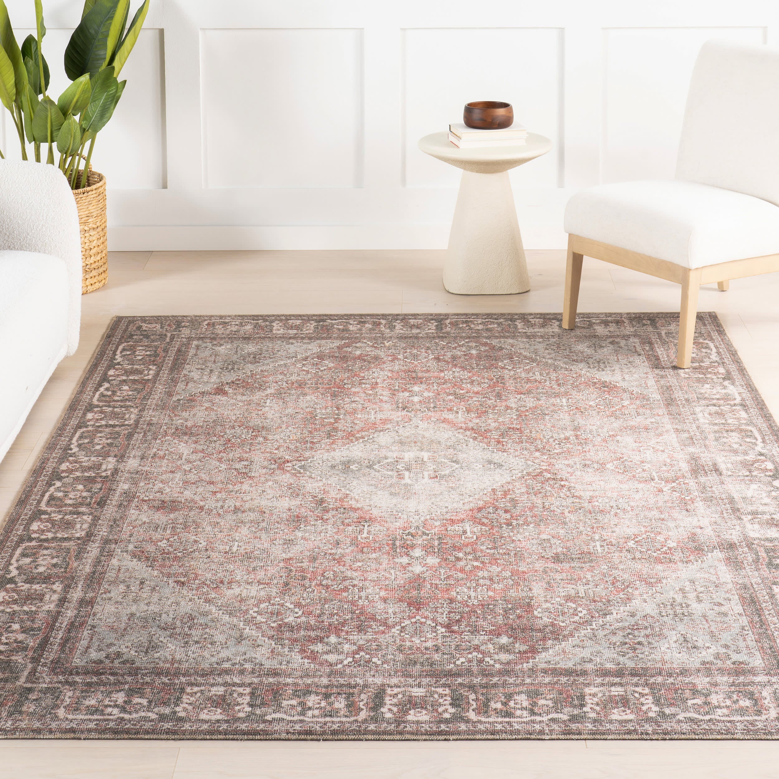 Cosette Vintage Rug | Burgundy