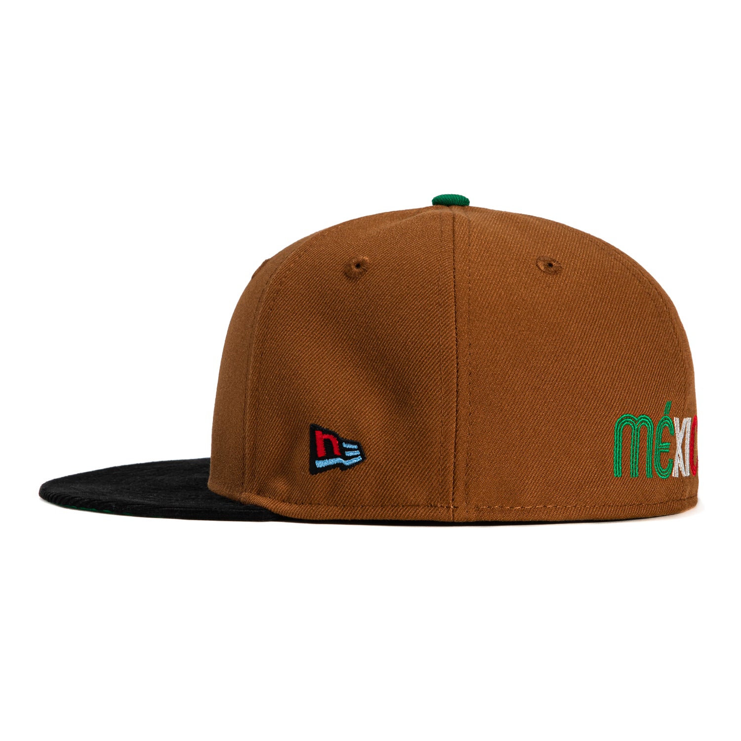 New Era 59Fifty Mexico World Baseball Classic Hat - Khaki, Black