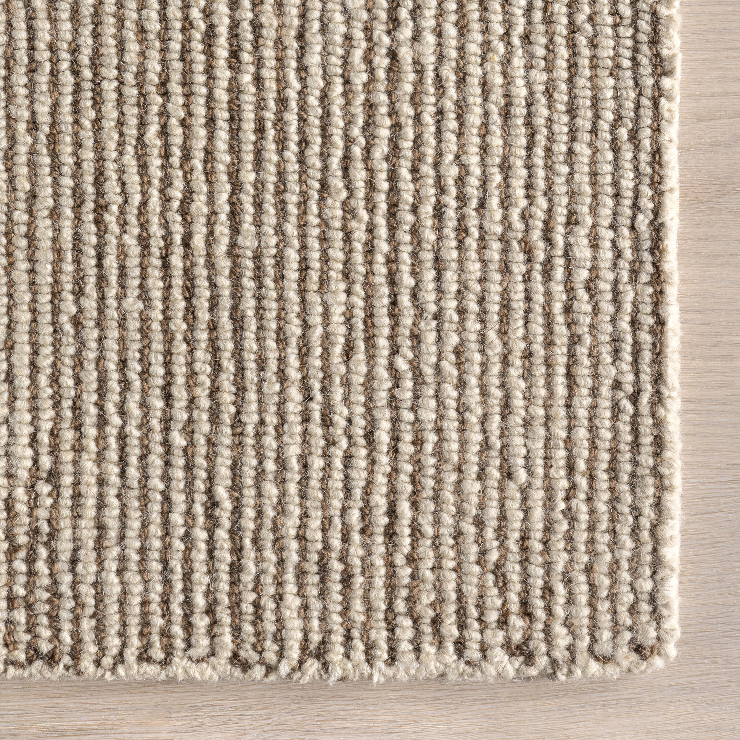 The Stoic Wool Rug | Beige