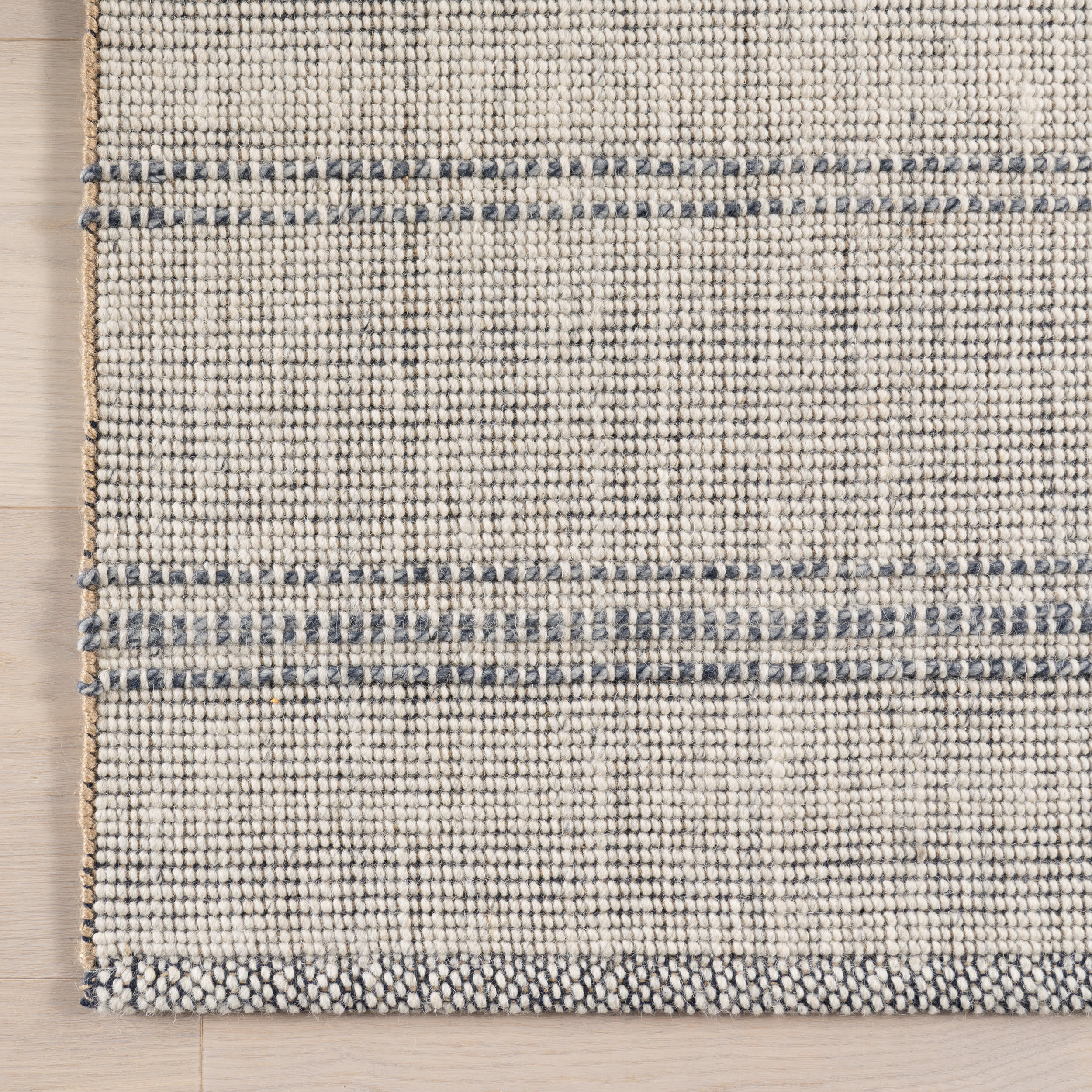 Cressida Striped Rug | Ivory