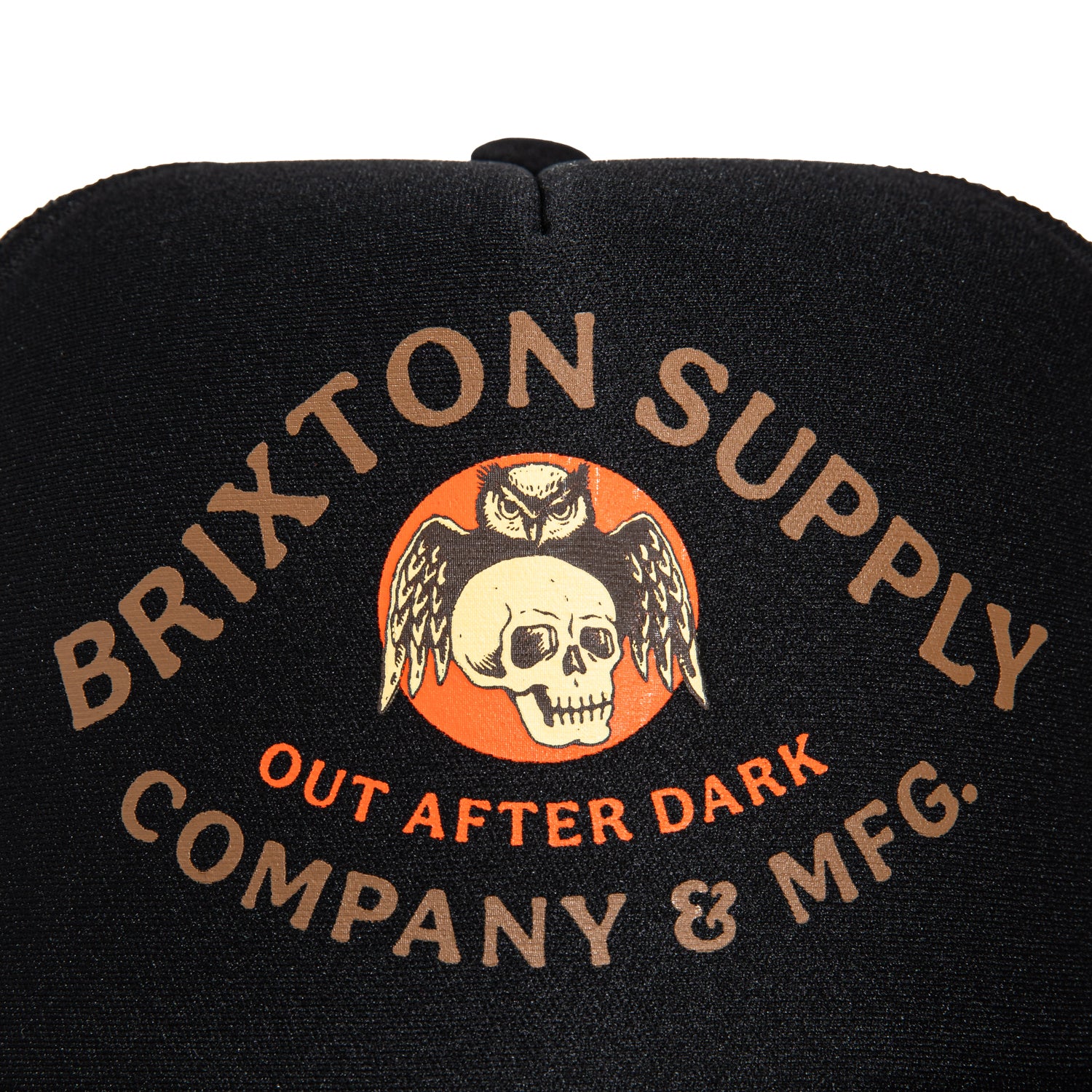 Brixton Potion Mesh Snapback Trucker Foam Hat - Black