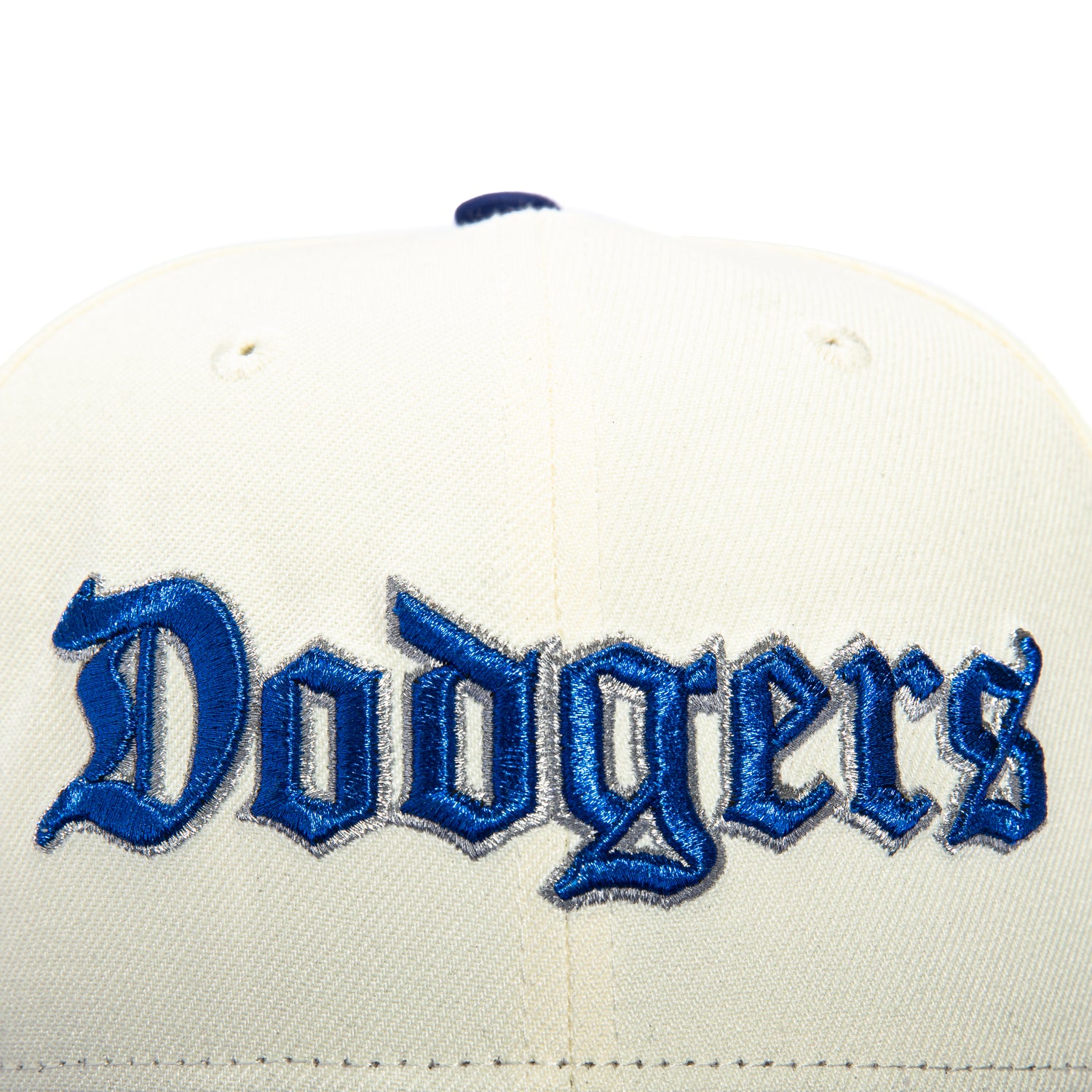 New Era 59Fifty Los Angeles Dodgers Batterman Patch Old English Hat - White, Royal