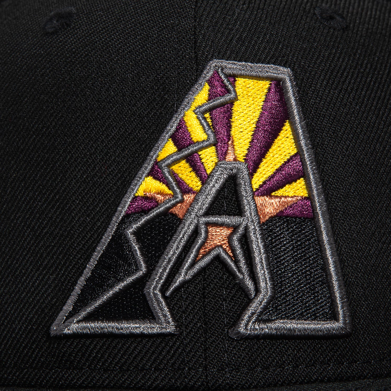 New Era 59Fifty Arizona Diamondbacks A Flag Hat - Black