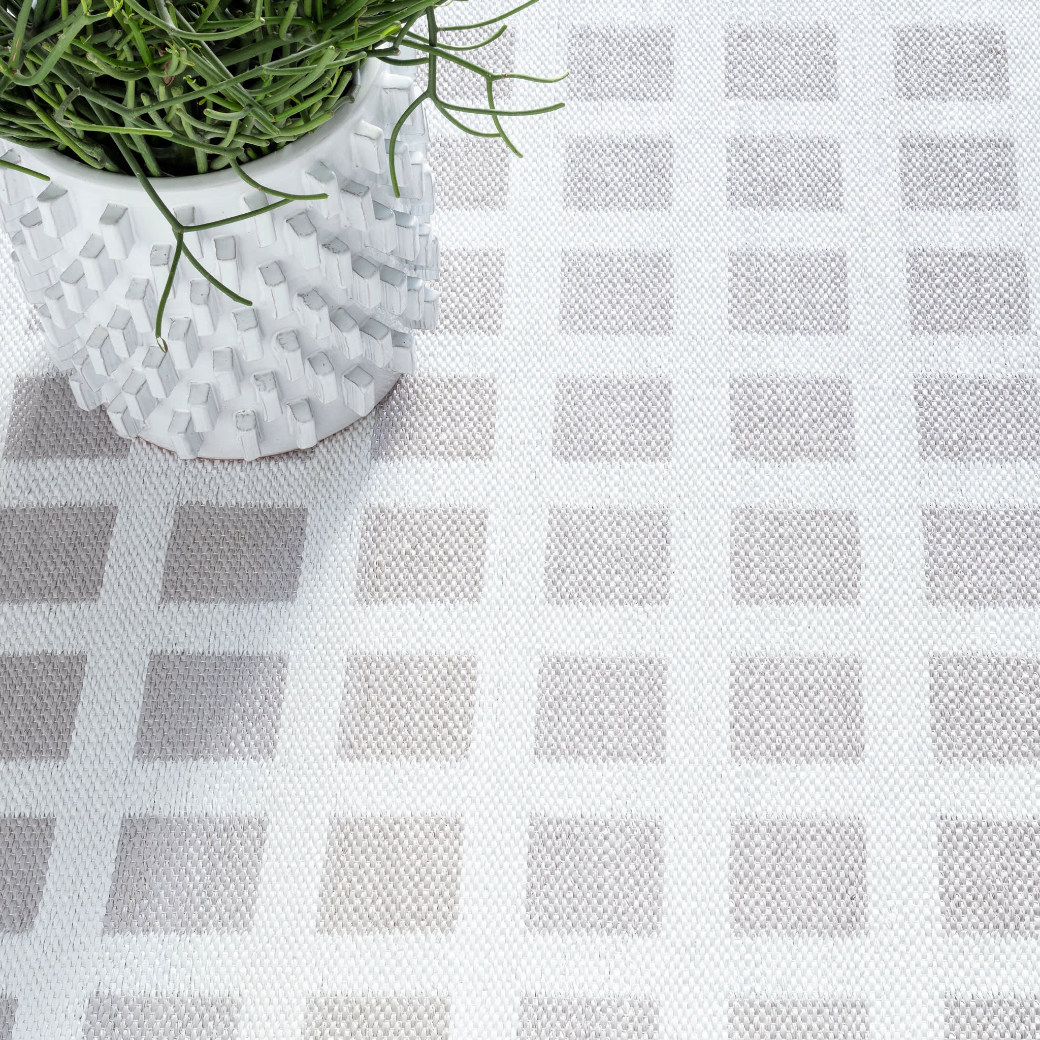 Paver Grey Handwoven Indoor/Outdoor Rug