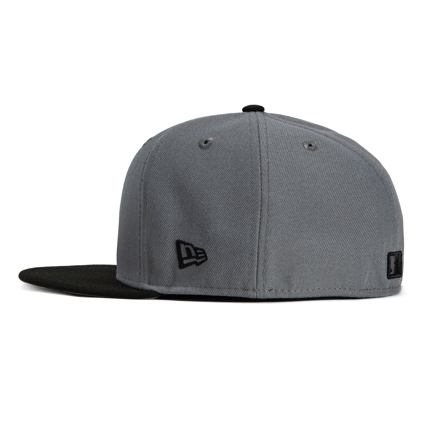 New Era 59Fifty Los Angeles Dodgers 2024 World Series Patch Hat - Storm Grey, Black