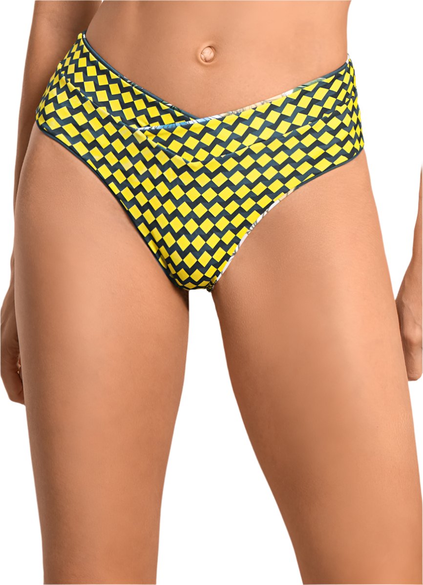 Maaji Romantica Jannine Mid Rise Bikini Bottom