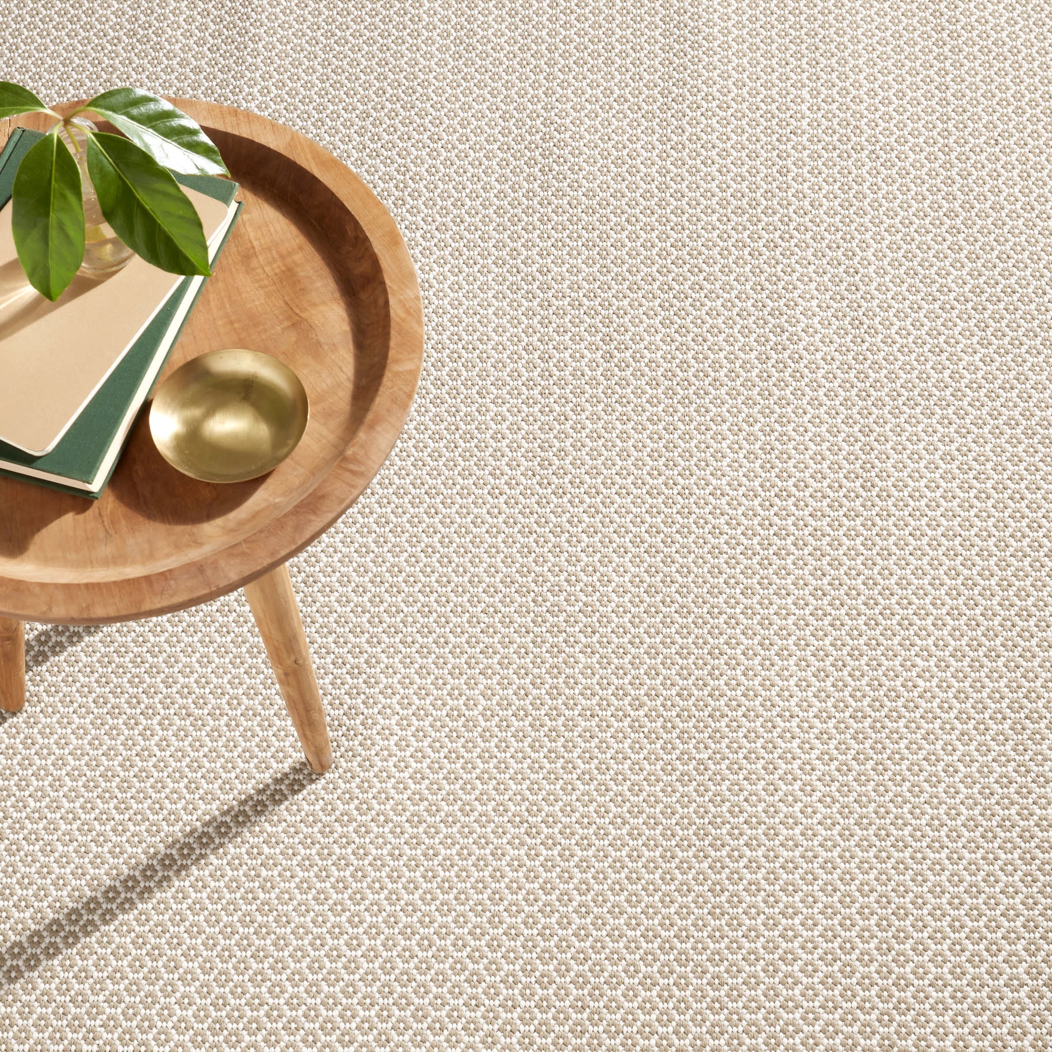 Finn Khaki Handwoven Indoor/Outdoor Rug