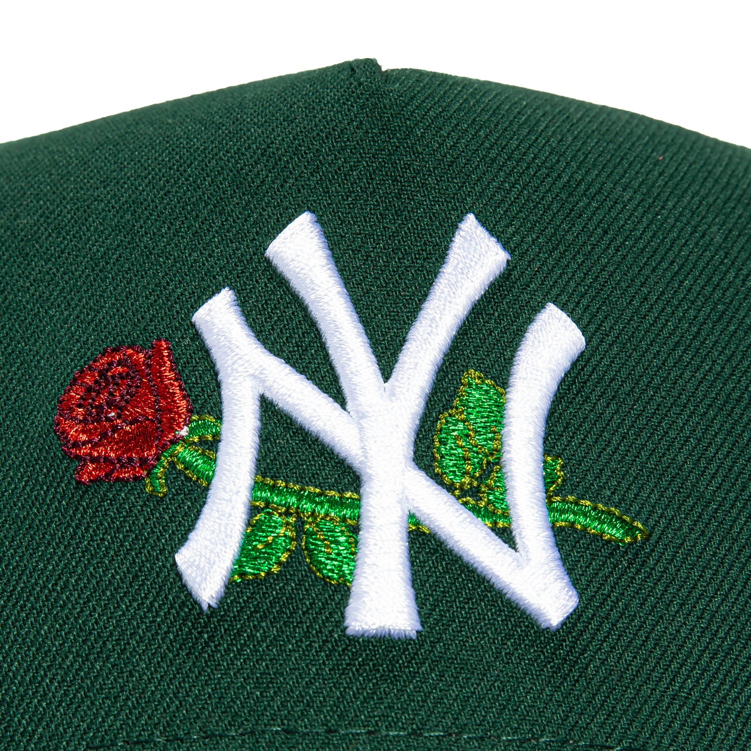 New Era 9Forty A-Frame Valentine's Day New York Yankees 1949 World Series Patch Snapback Rose Hat - Green, Black