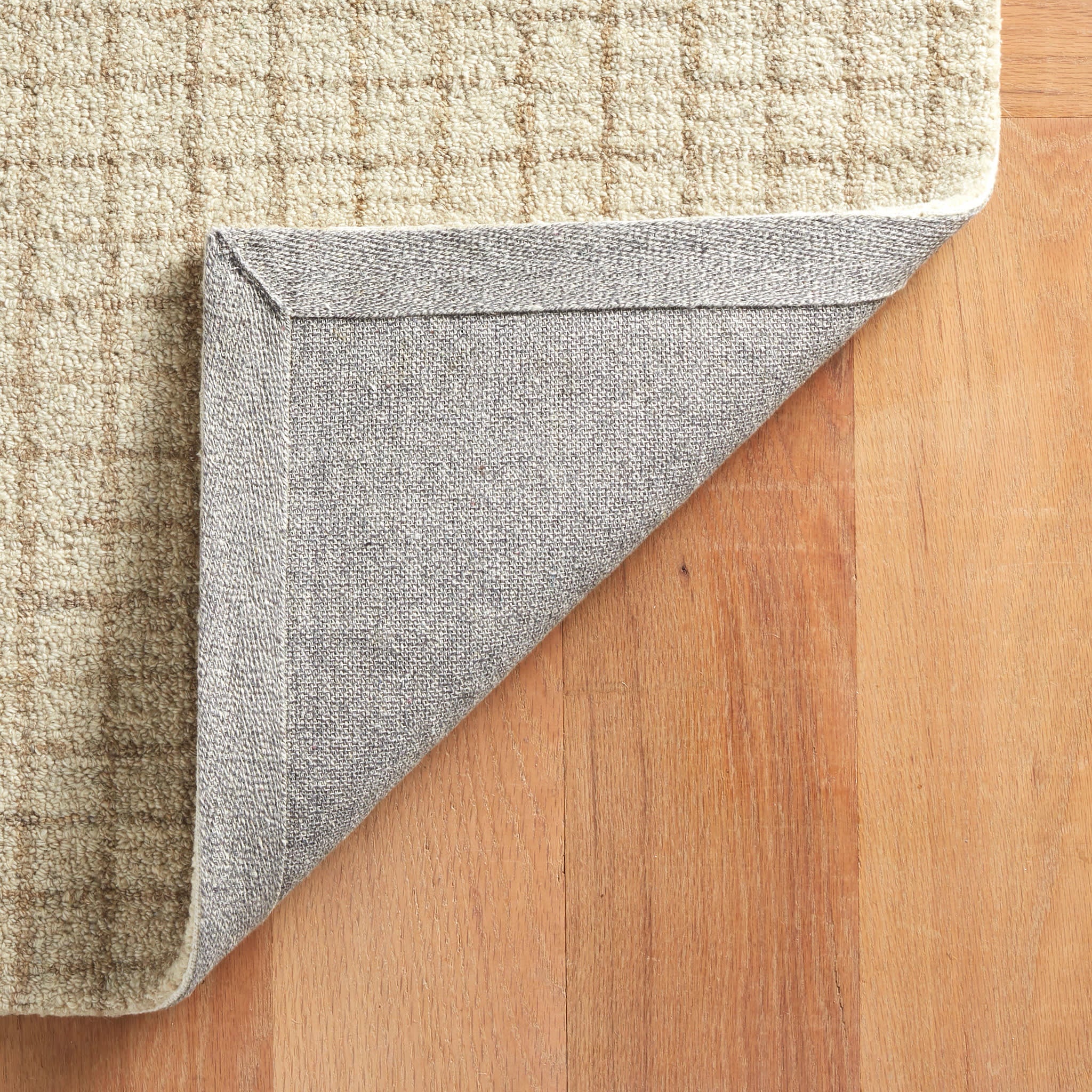 Conall Natural Hand Micro Hooked Wool Rug