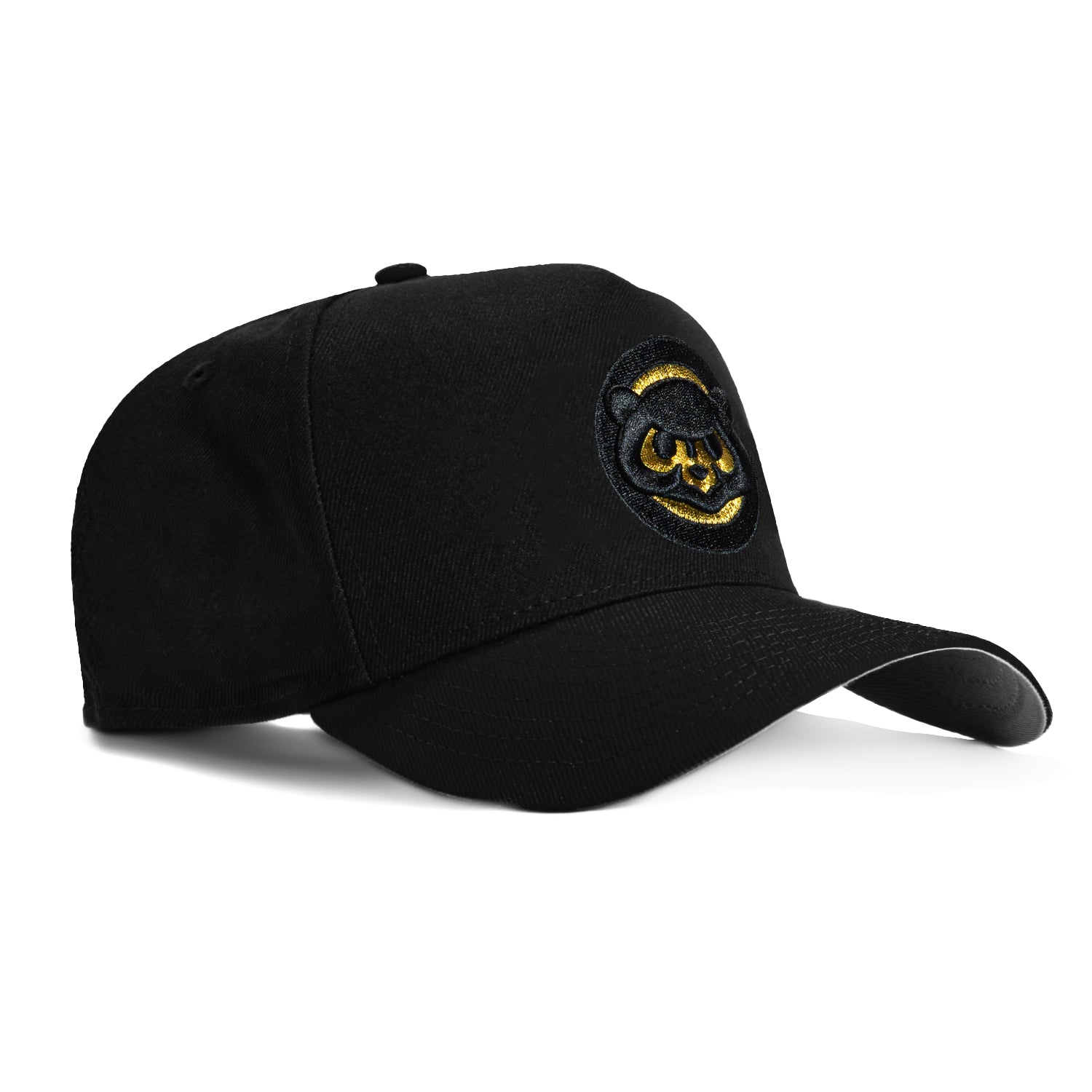 47 Brand Chicago Cubs MVP Adjustable Snapback Hat - Black, Metallic Gold