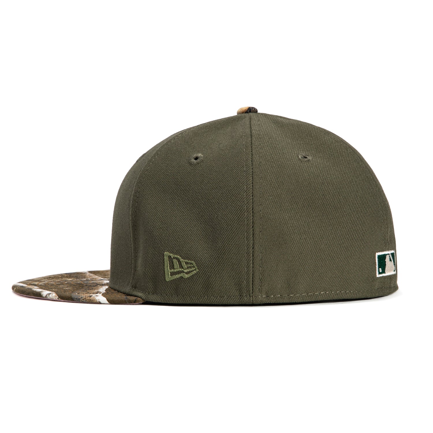 New Era 59Fifty New York Yankees 1962 World Series Patch Hat - Olive, Realtree