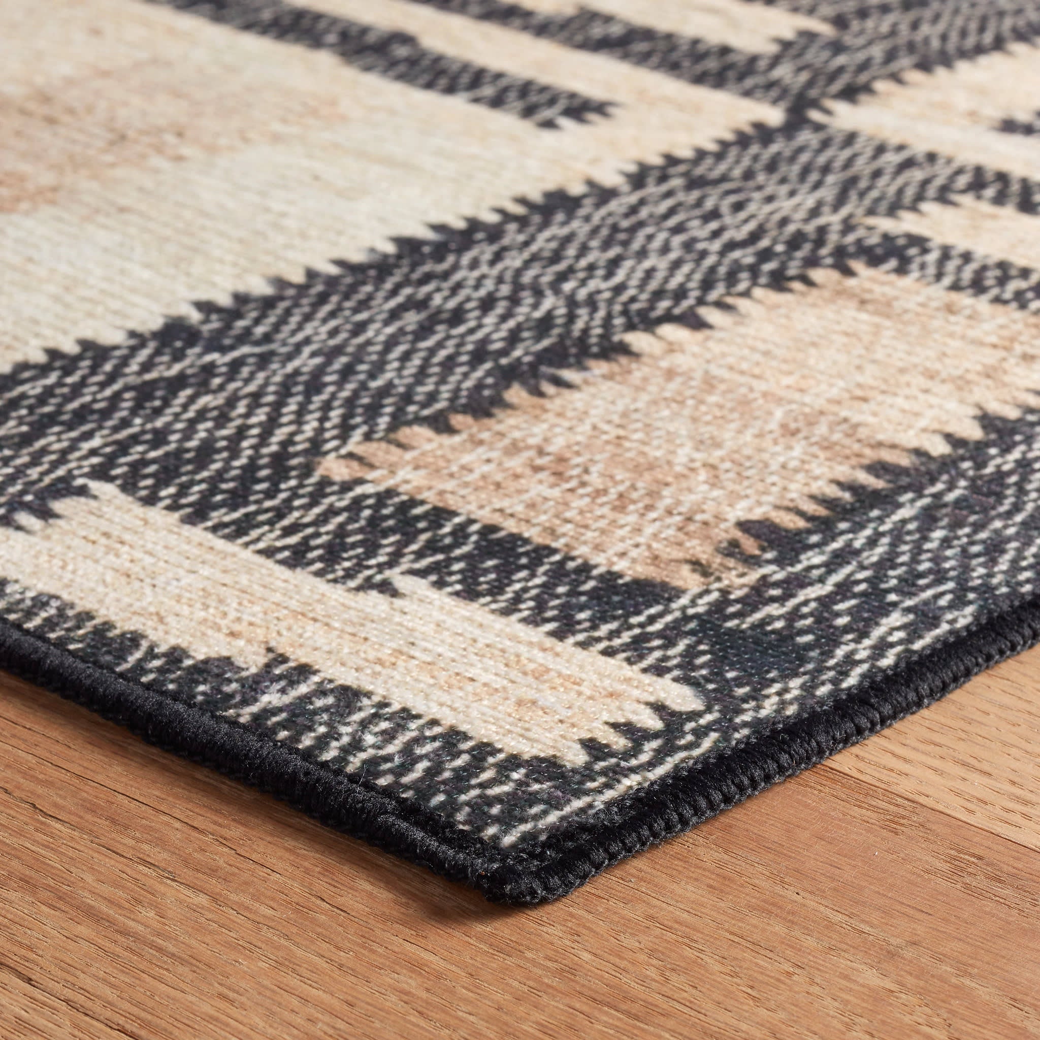 Cassia Natural Machine Washable Rug