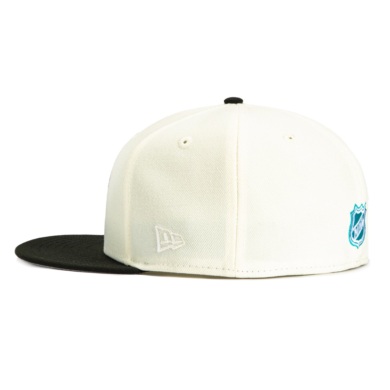 New Era 59Fifty San Jose Sharks Alternate Hat - White, Black