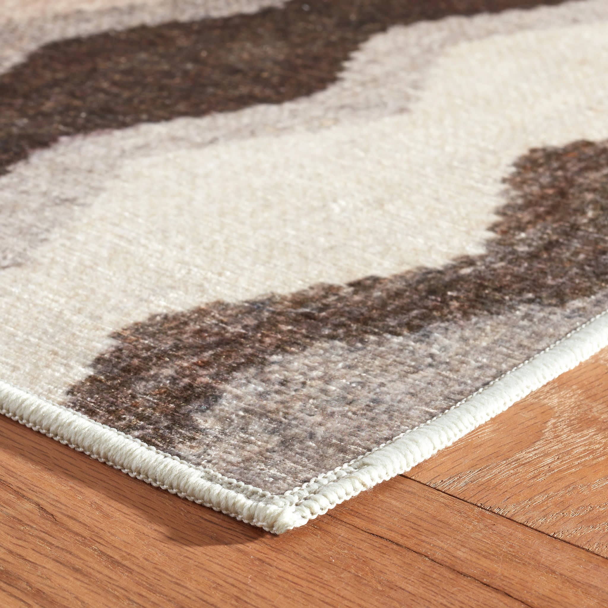 Safety Net Natural Machine Washable Rug