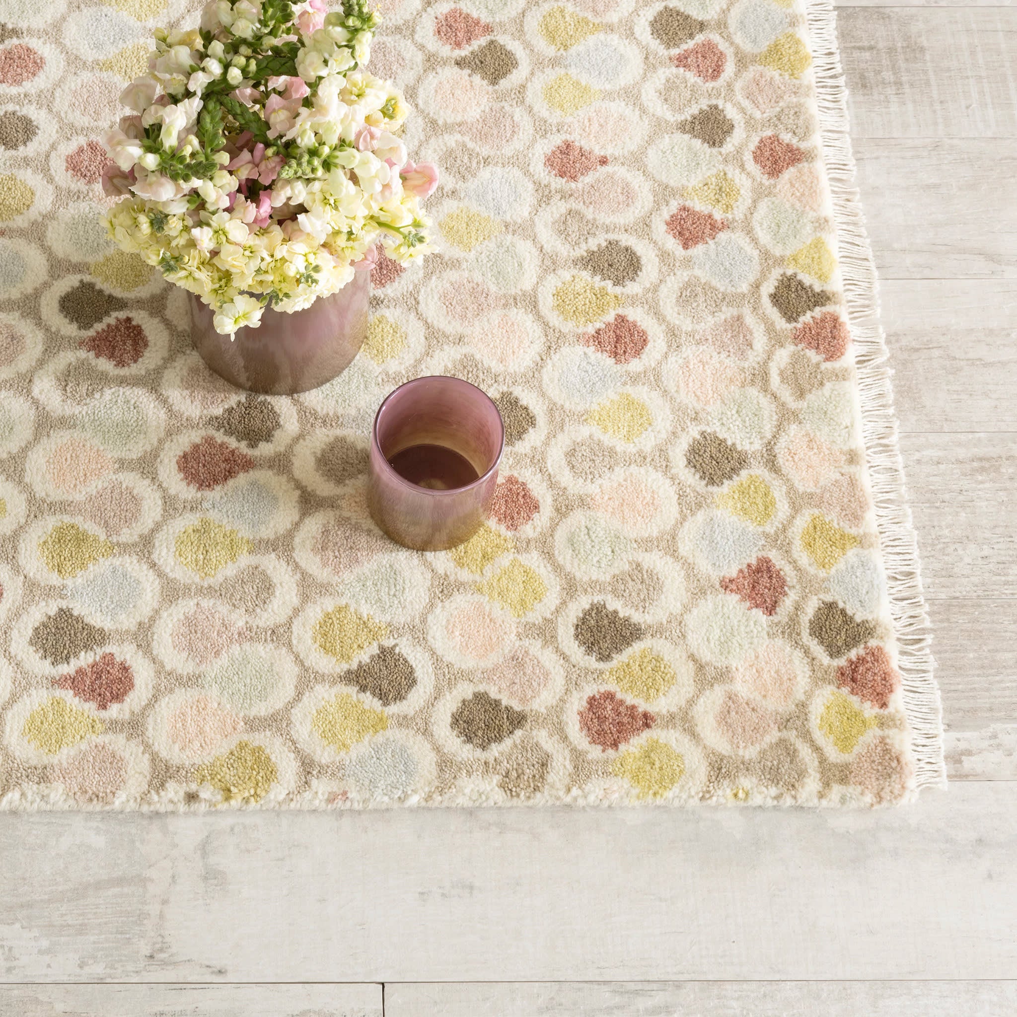 Porter Pastel Hand Knotted Wool Rug