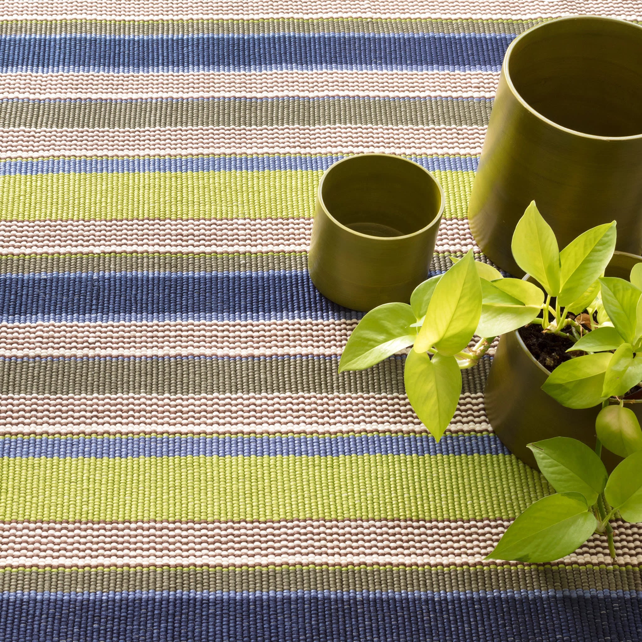 Marina Stripe Handwoven Indoor/Outdoor Rug