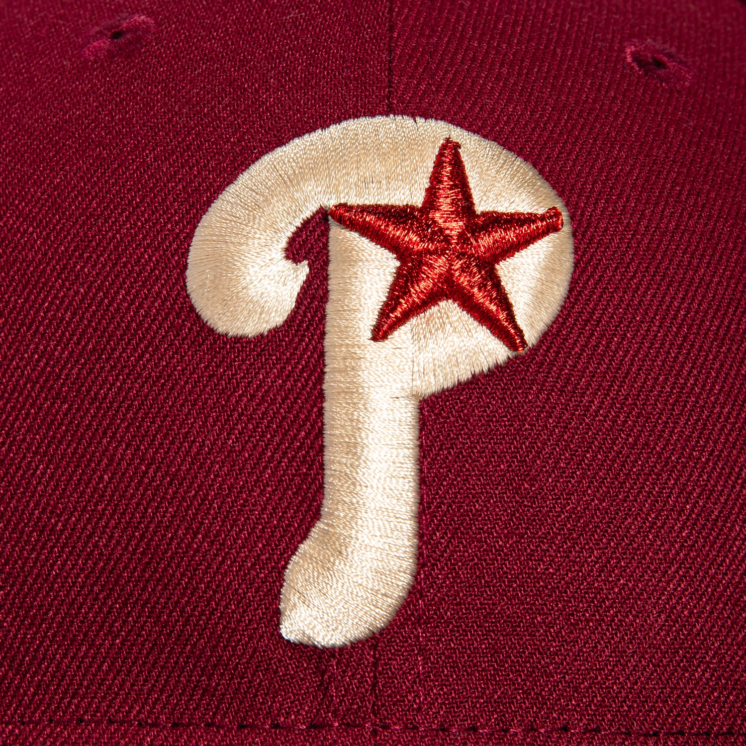 New Era 59Fifty 2Wild Philadelphia Phillies 1996 All Star Game Patch Alternate Hat - Cardinal, Maroon