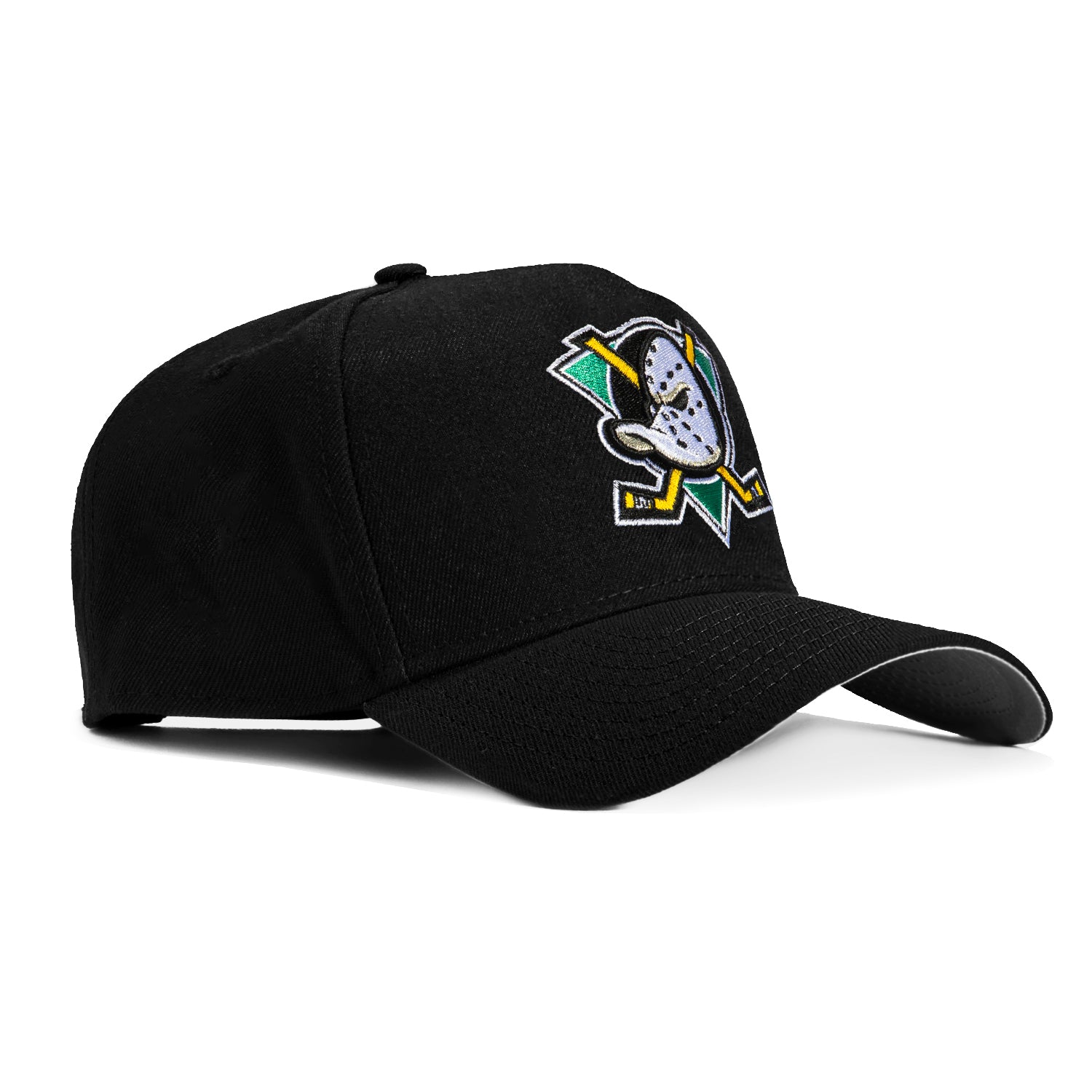 New Era 9Forty A-Frame Anaheim Ducks Snapback Hat - Black