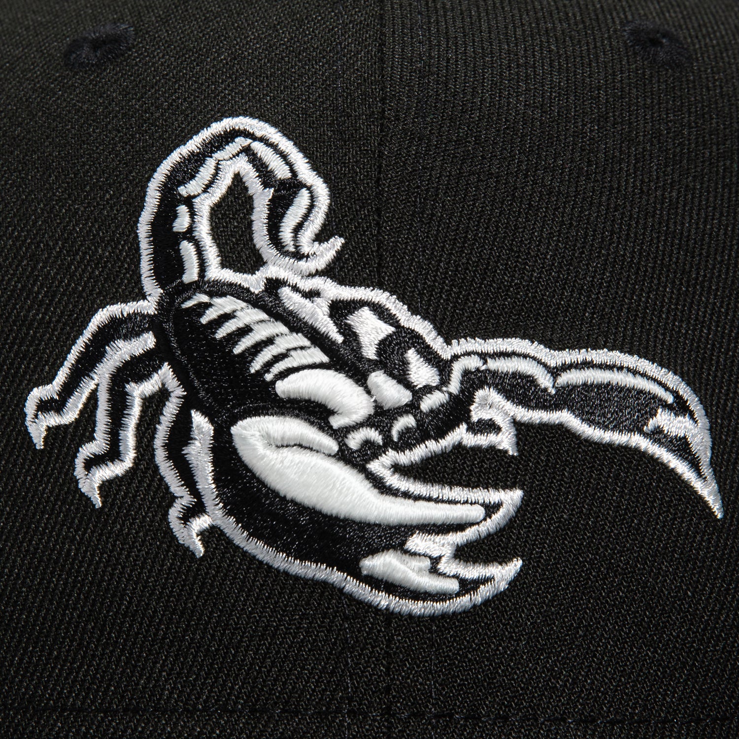 New Era 59Fifty Scottsdale Scorpions Arizona Fall League Patch Glow in the Dark Hat - Black, White